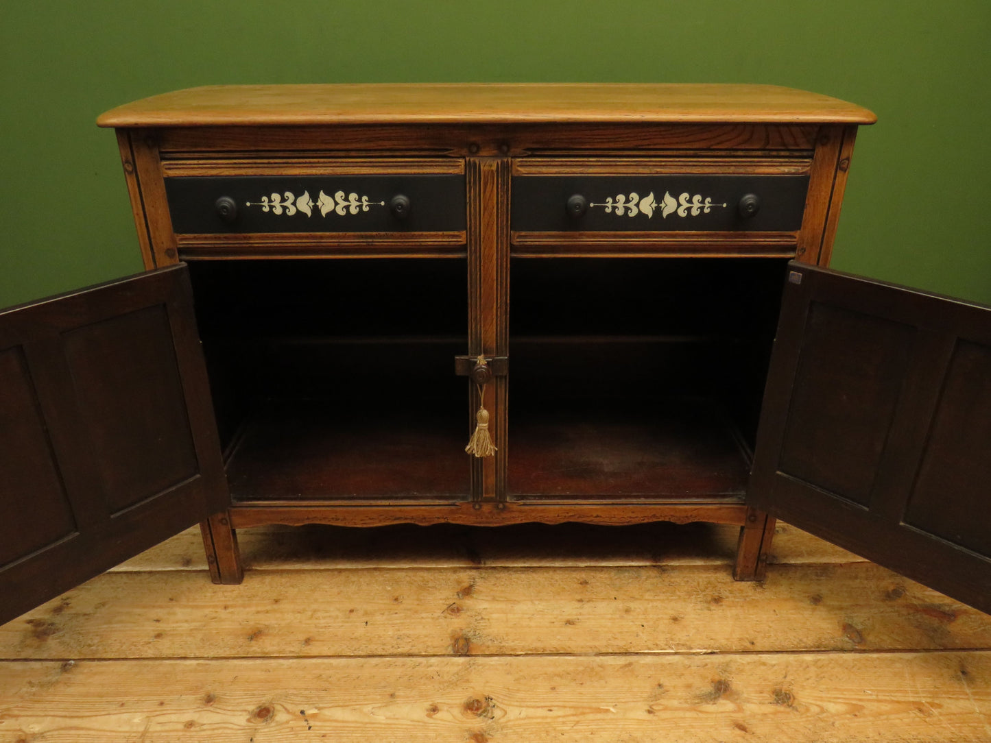 Scandi Boho Styled Ercol sideboard with Drawers