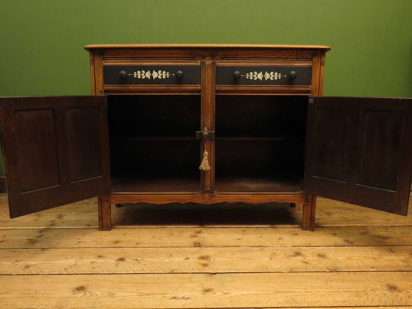 Scandi Boho Styled Ercol sideboard with Drawers