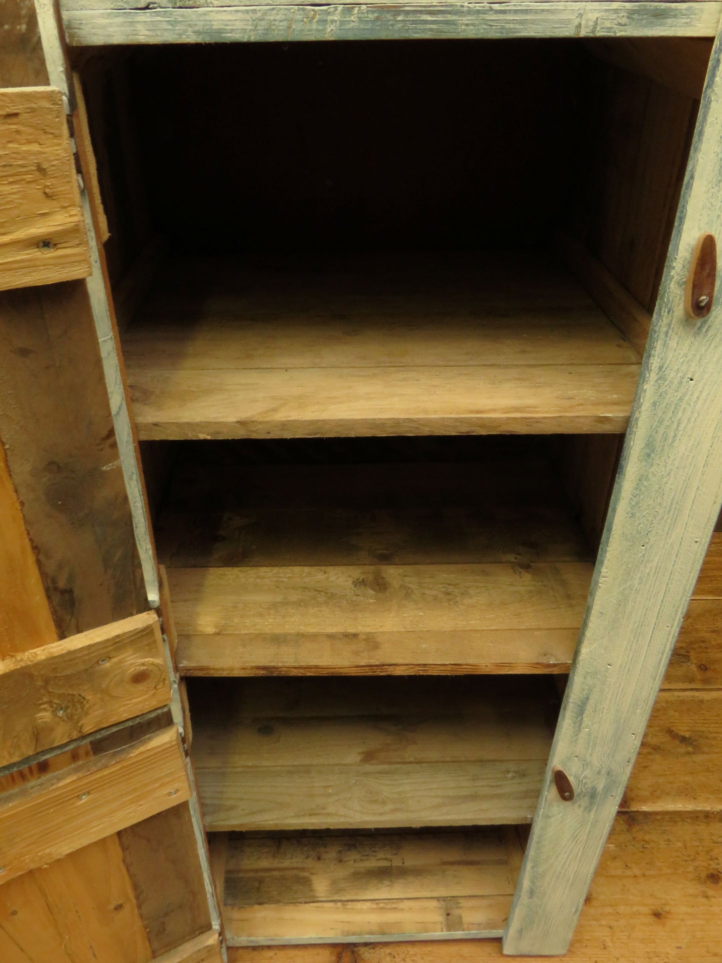 Beach Hut Style Locker Cupboard