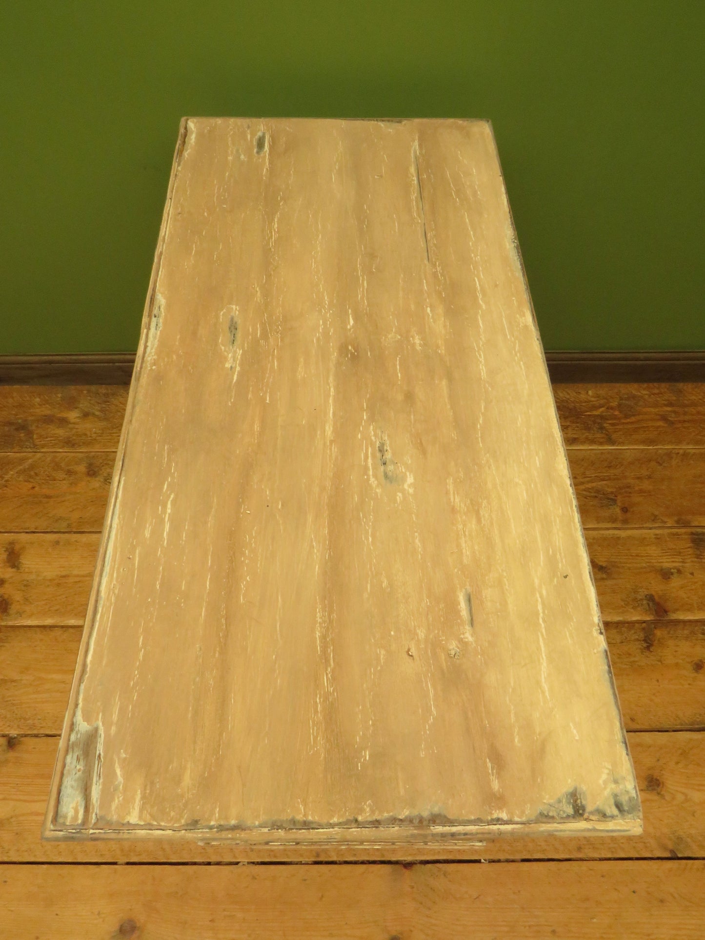 Shabby Chic Sideboard Cupboard with Stencilled Detailing