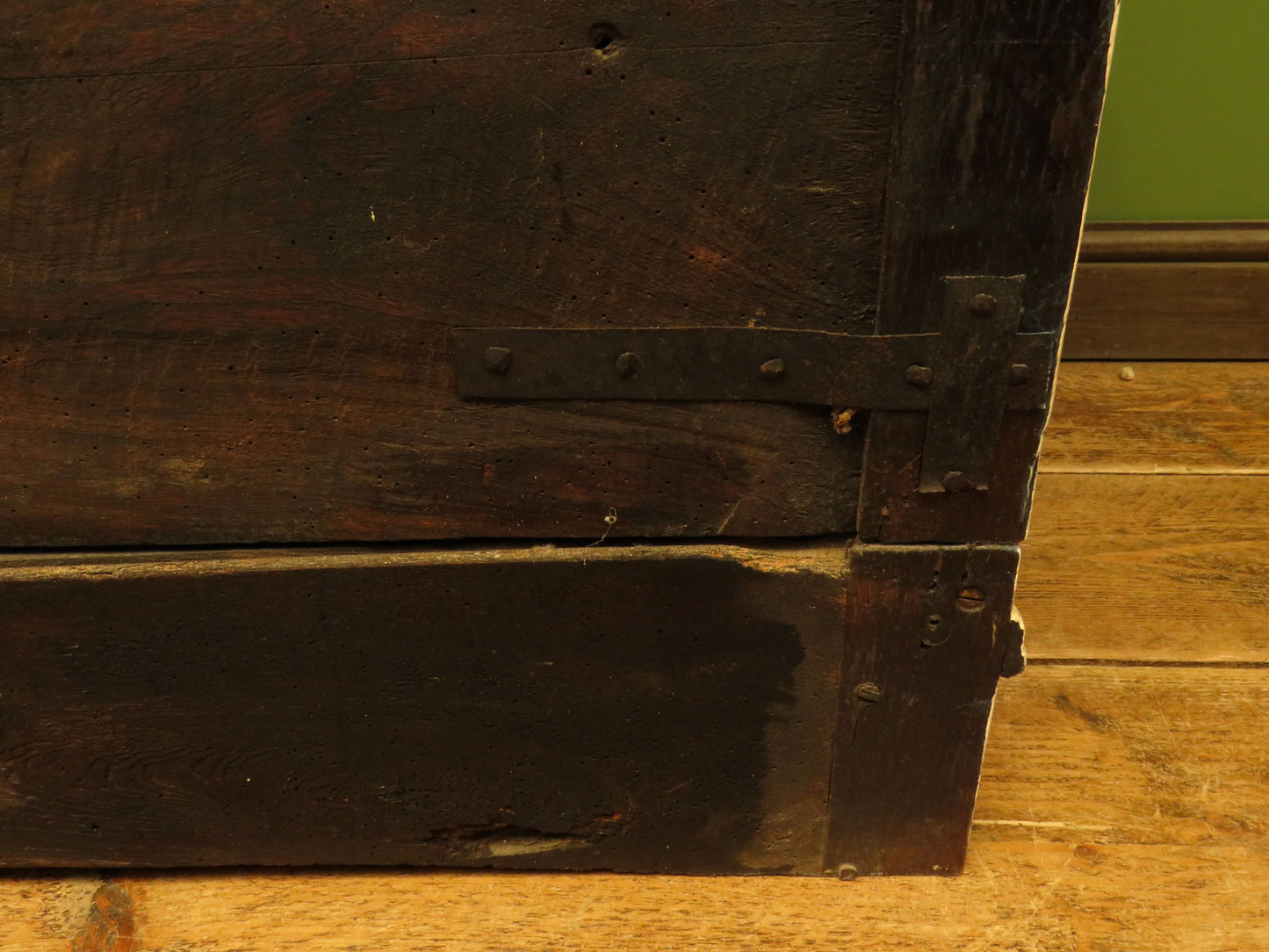 Shabby Chic Sideboard Cupboard with Stencilled Detailing