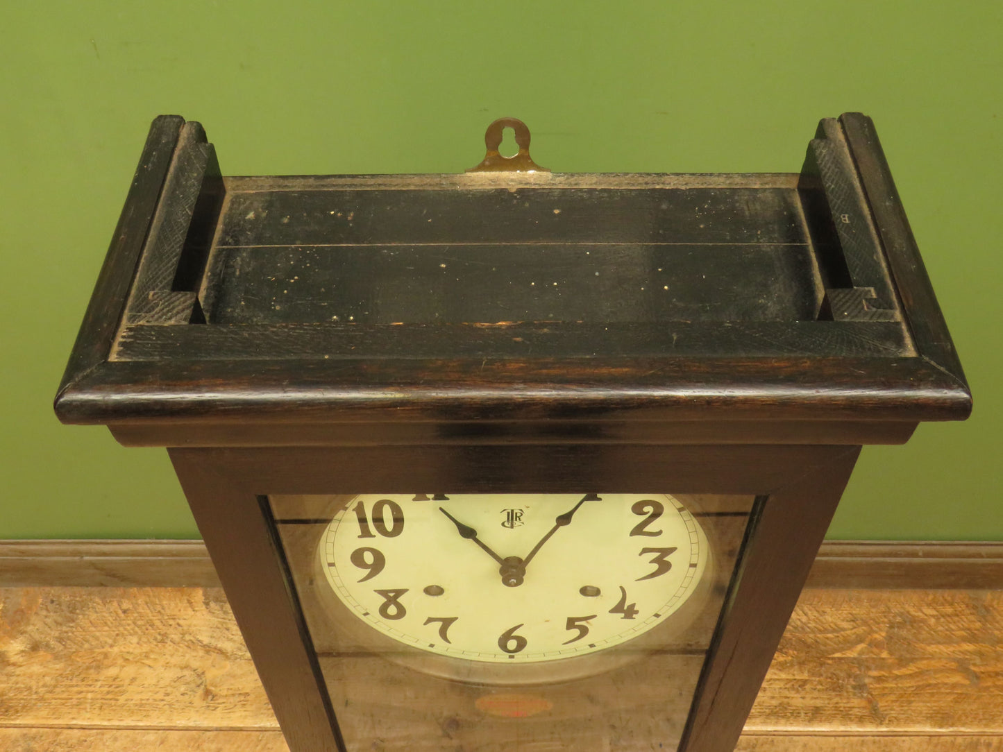 Antique Time Recorder Clock by The Time Recorder Supply & Maintenance Co