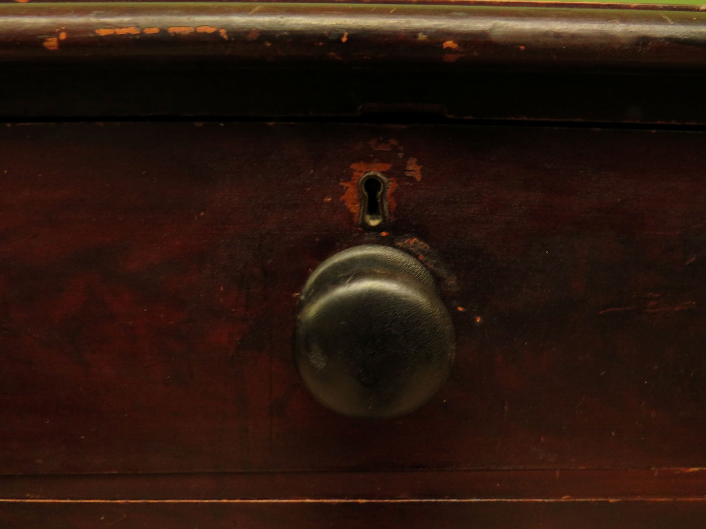 Antique Stained Pine Chest of Drawers