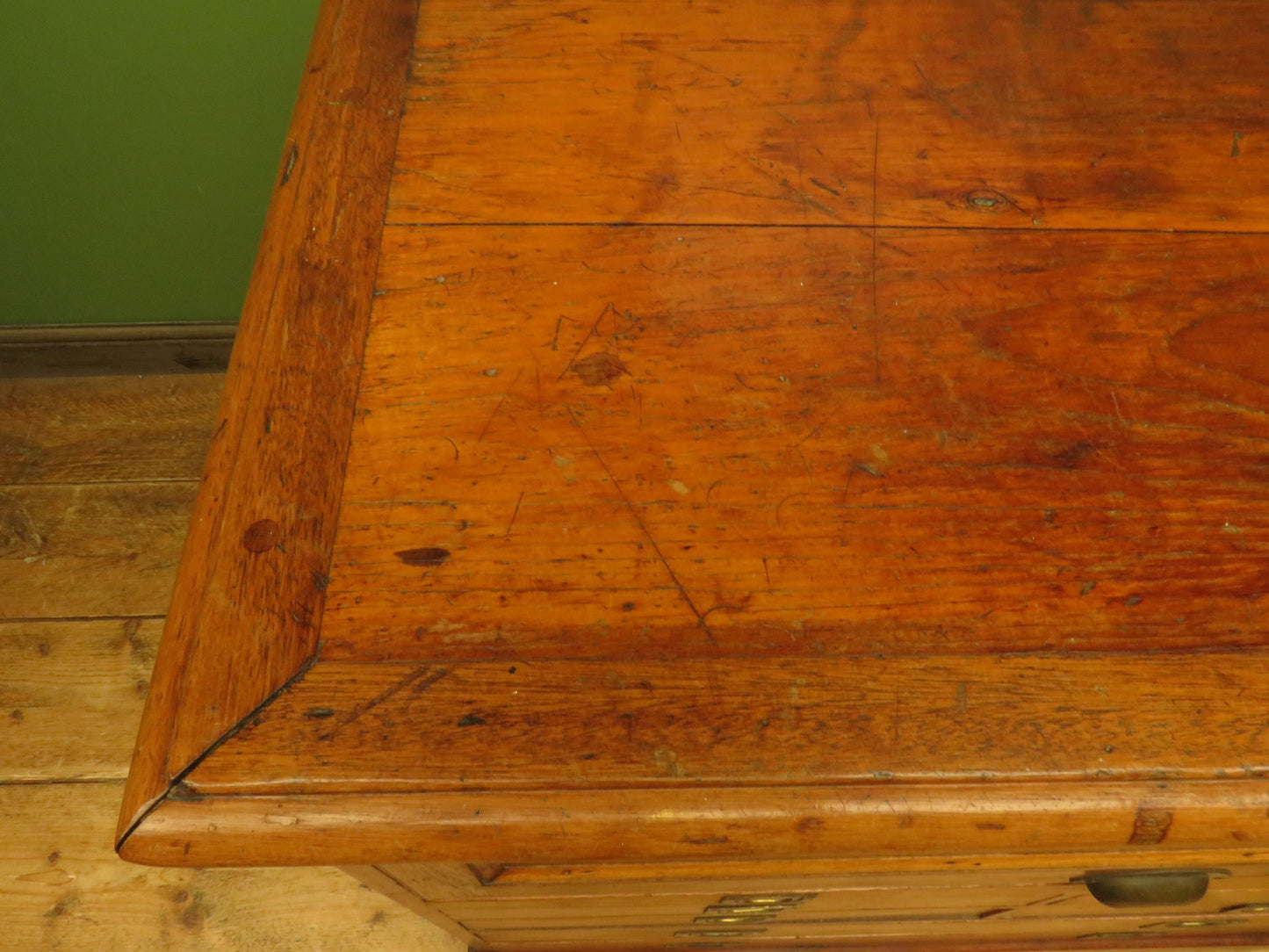 Antique Architects Plan Chest, Printers Bank of Drawers