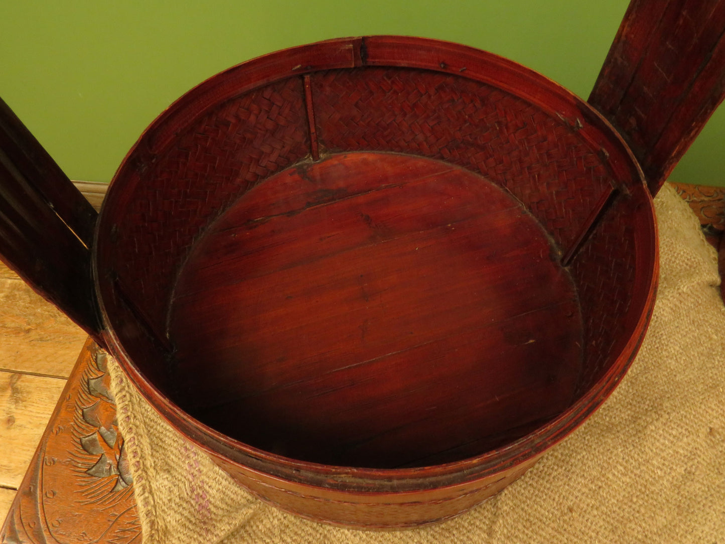 Large Chinese Wedding Basket with two tiers