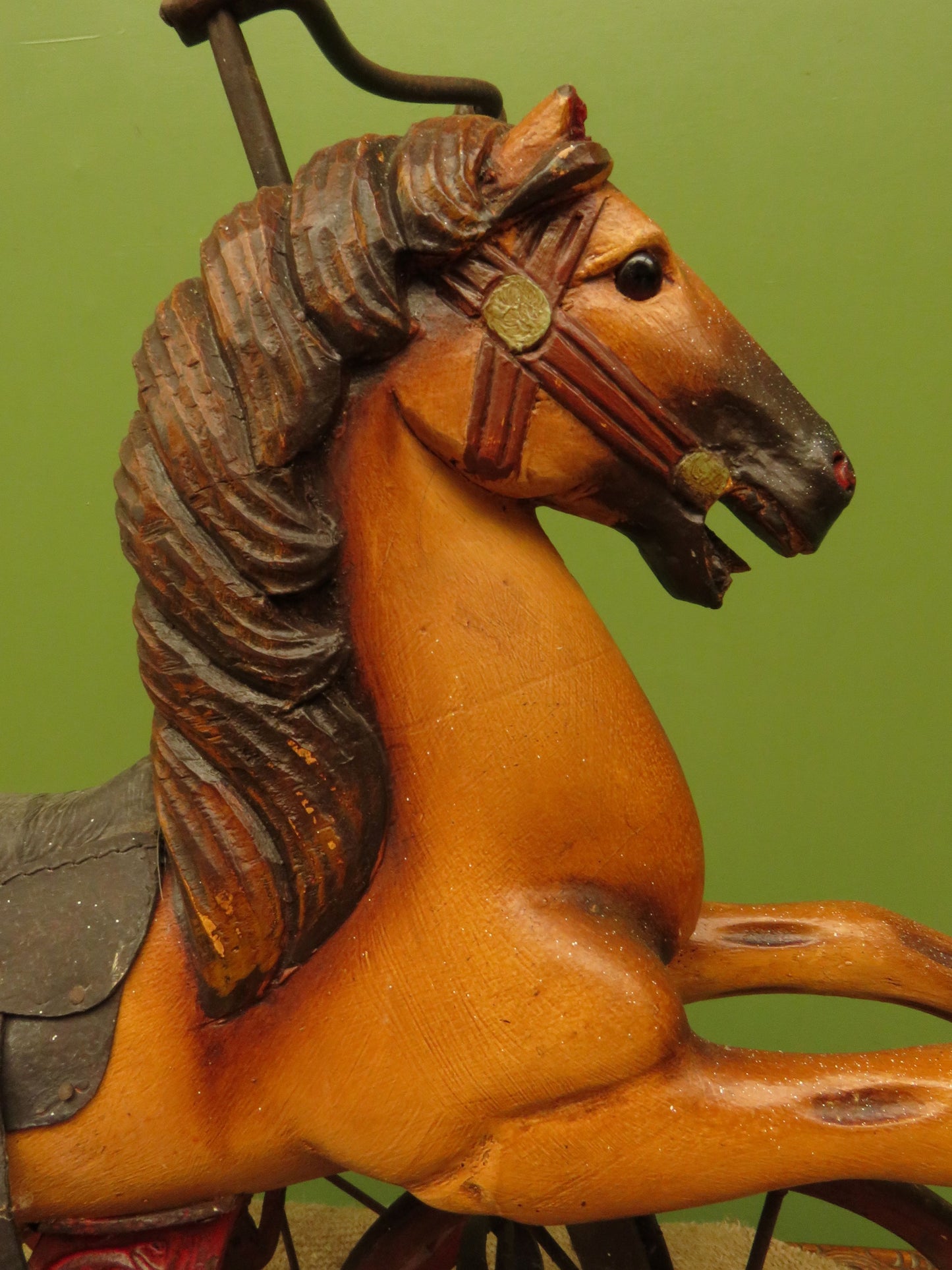 Antique French Horse Tricycle Velocipede