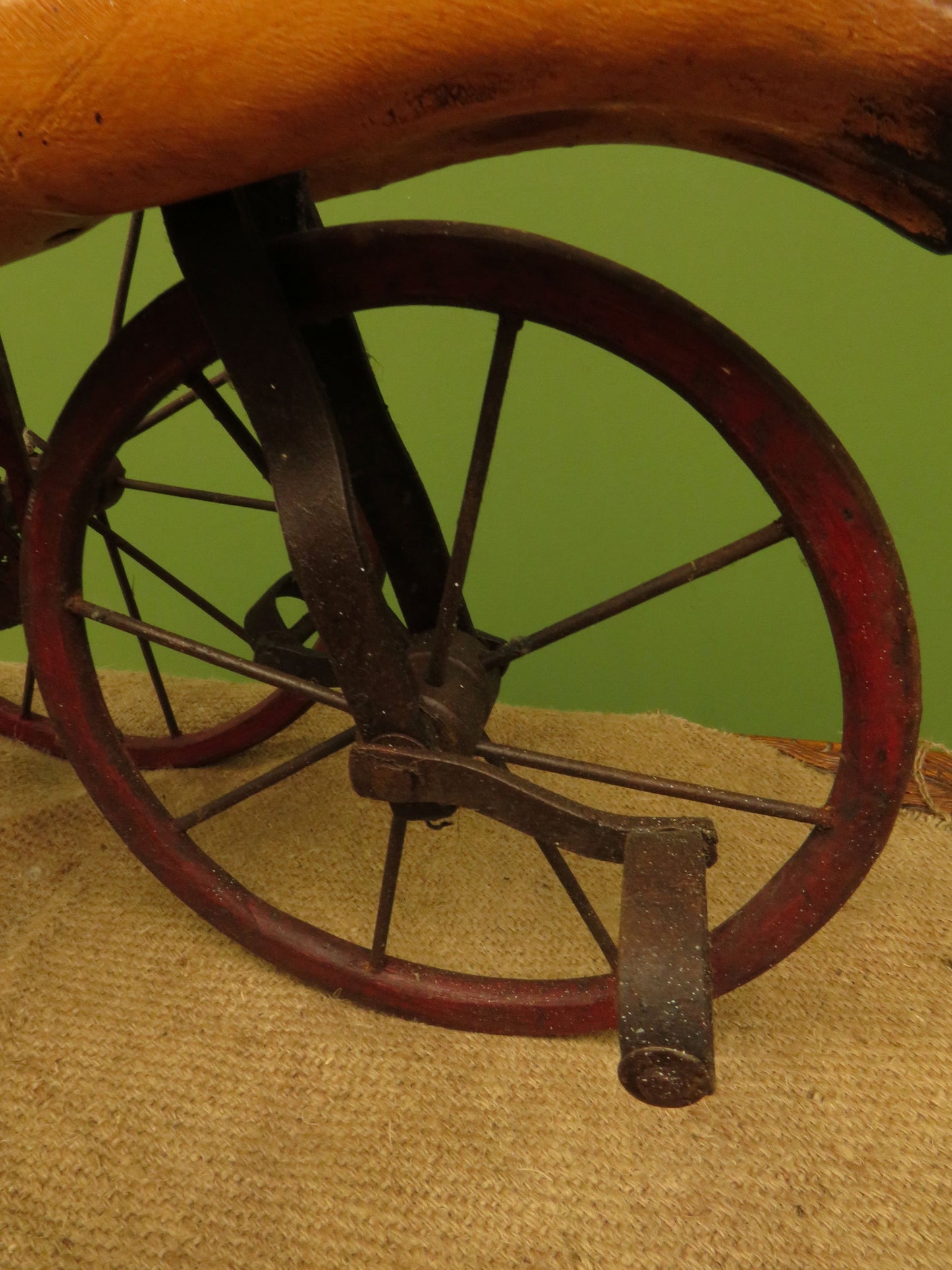Antique French Horse Tricycle Velocipede