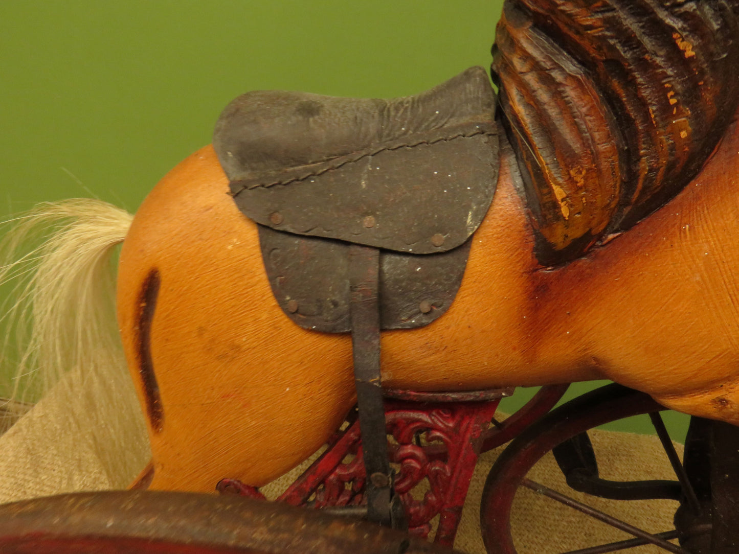 Antique French Horse Tricycle Velocipede