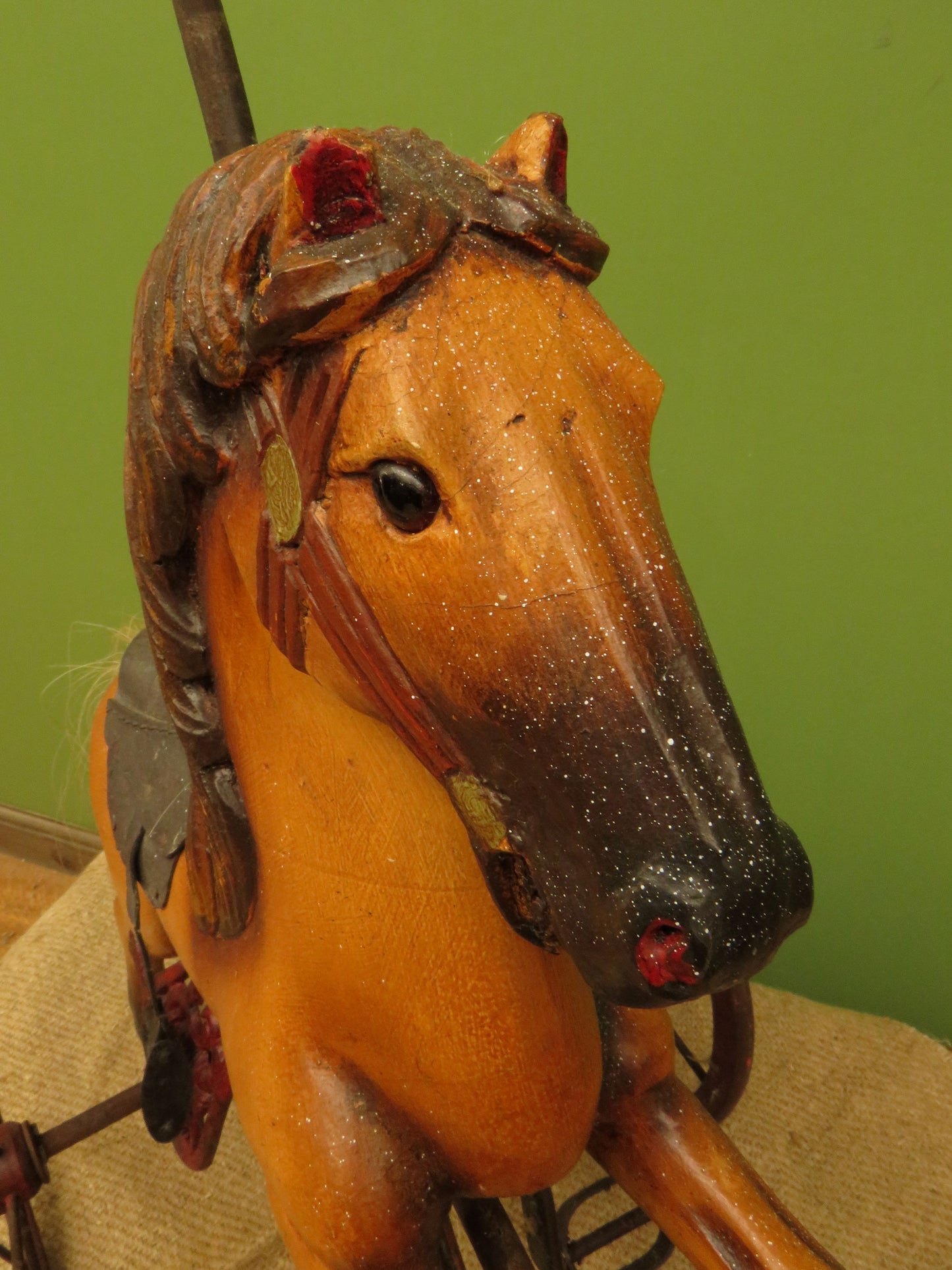 Antique French Horse Tricycle Velocipede