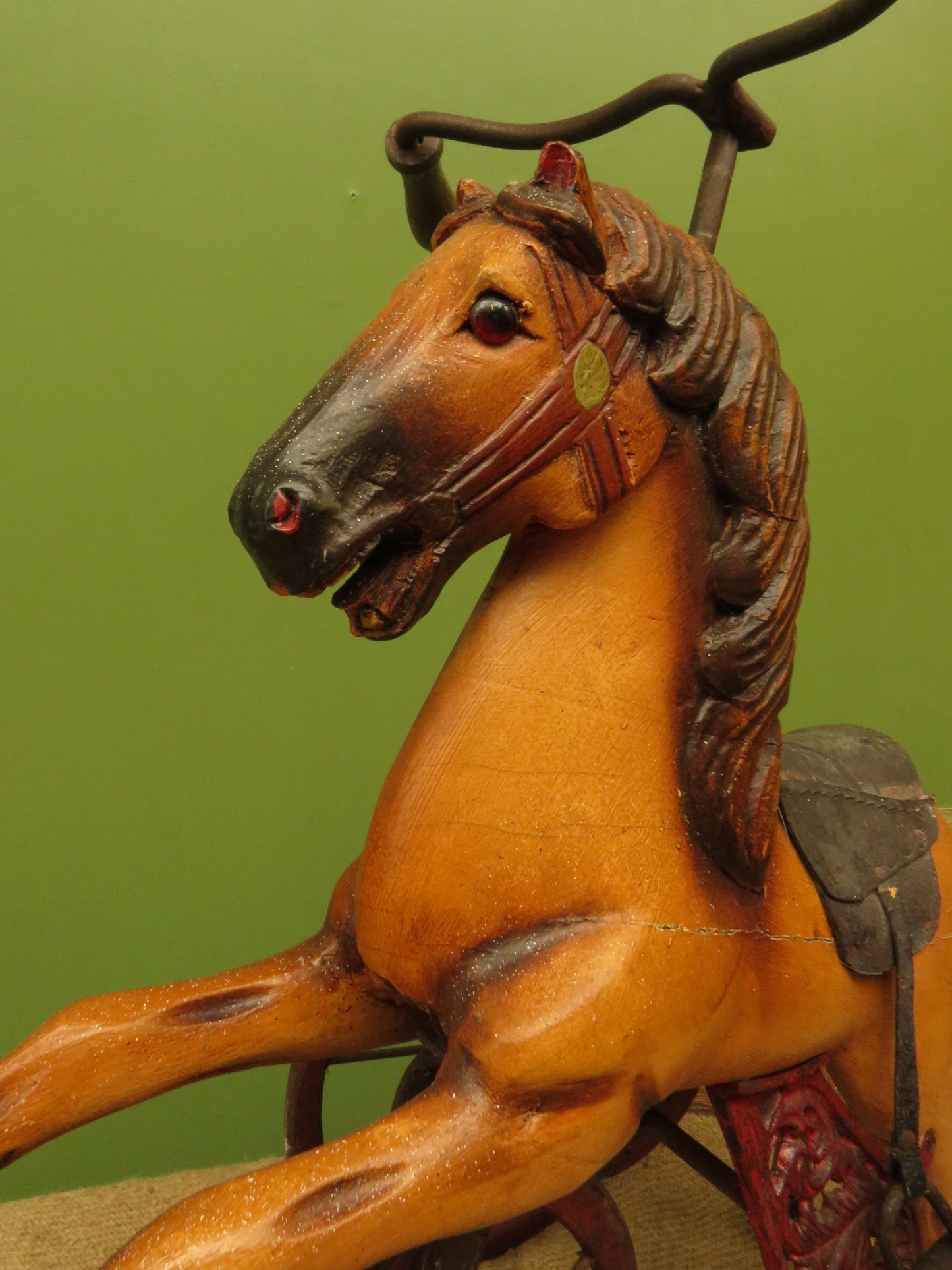 Antique French Horse Tricycle Velocipede