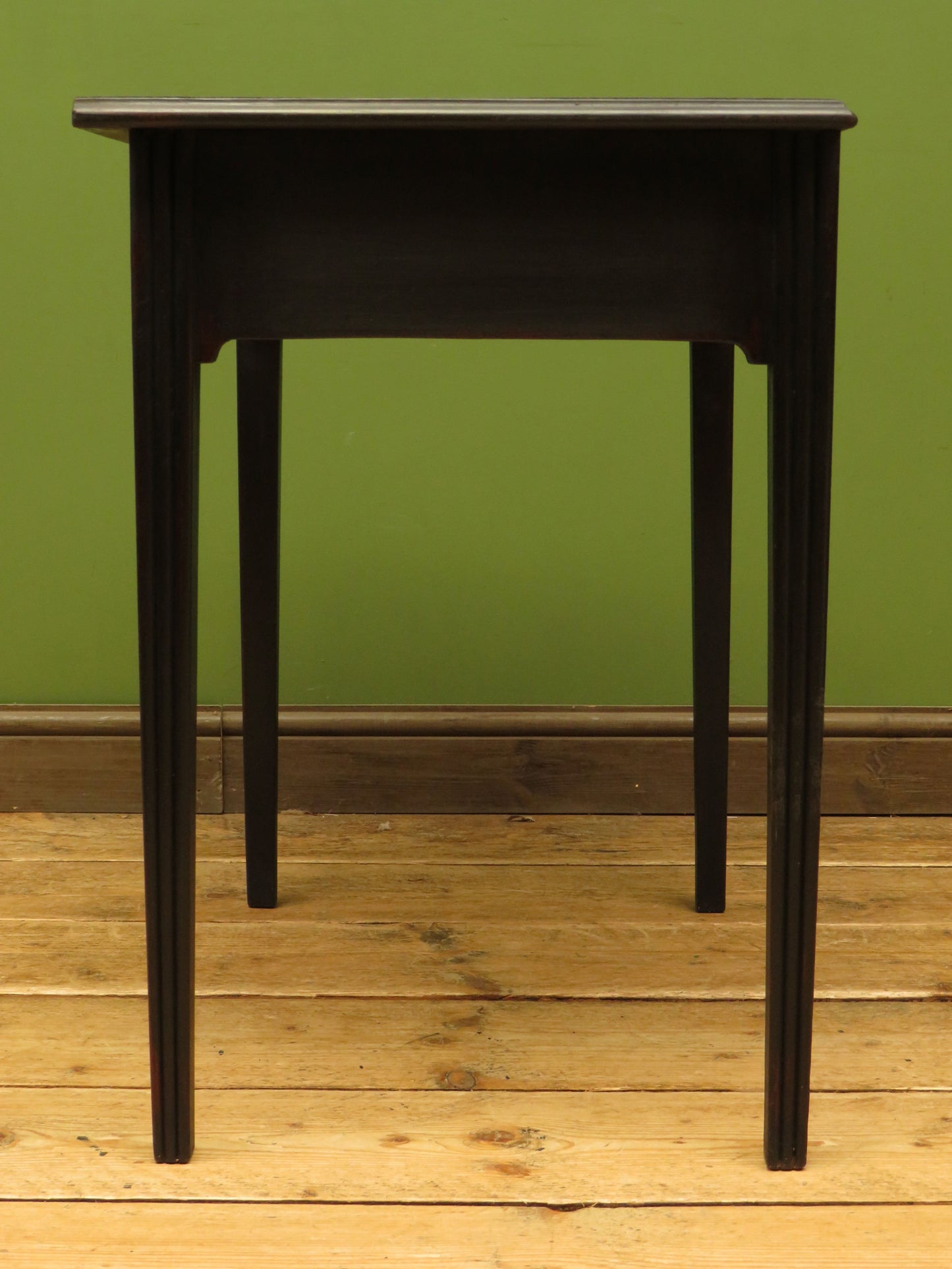 Black Side Table with Drawer