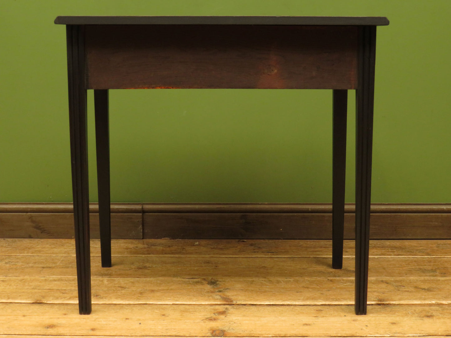 Black Side Table with Drawer