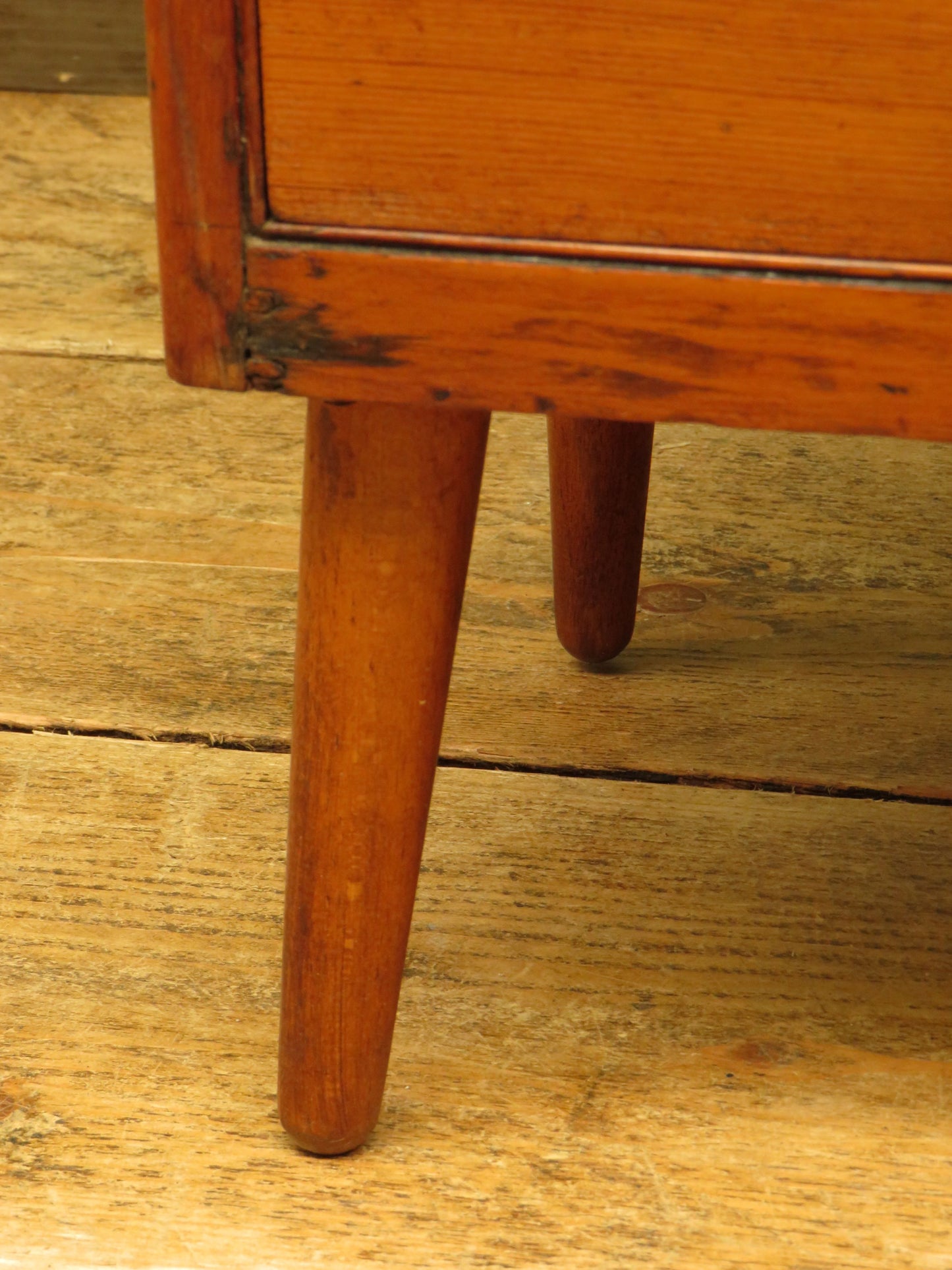 Vintage Pine Bank of Drawers, collectors chest