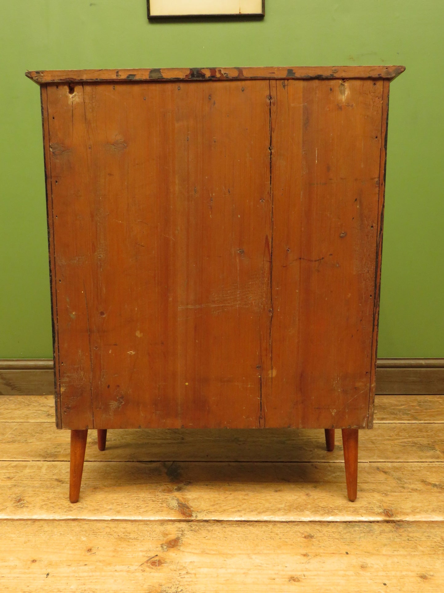 Vintage Pine Bank of Drawers, collectors chest