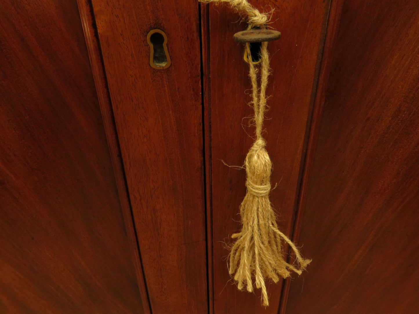 Antique Irish Linen Press Cupboard from Merrion Castle, Dublin