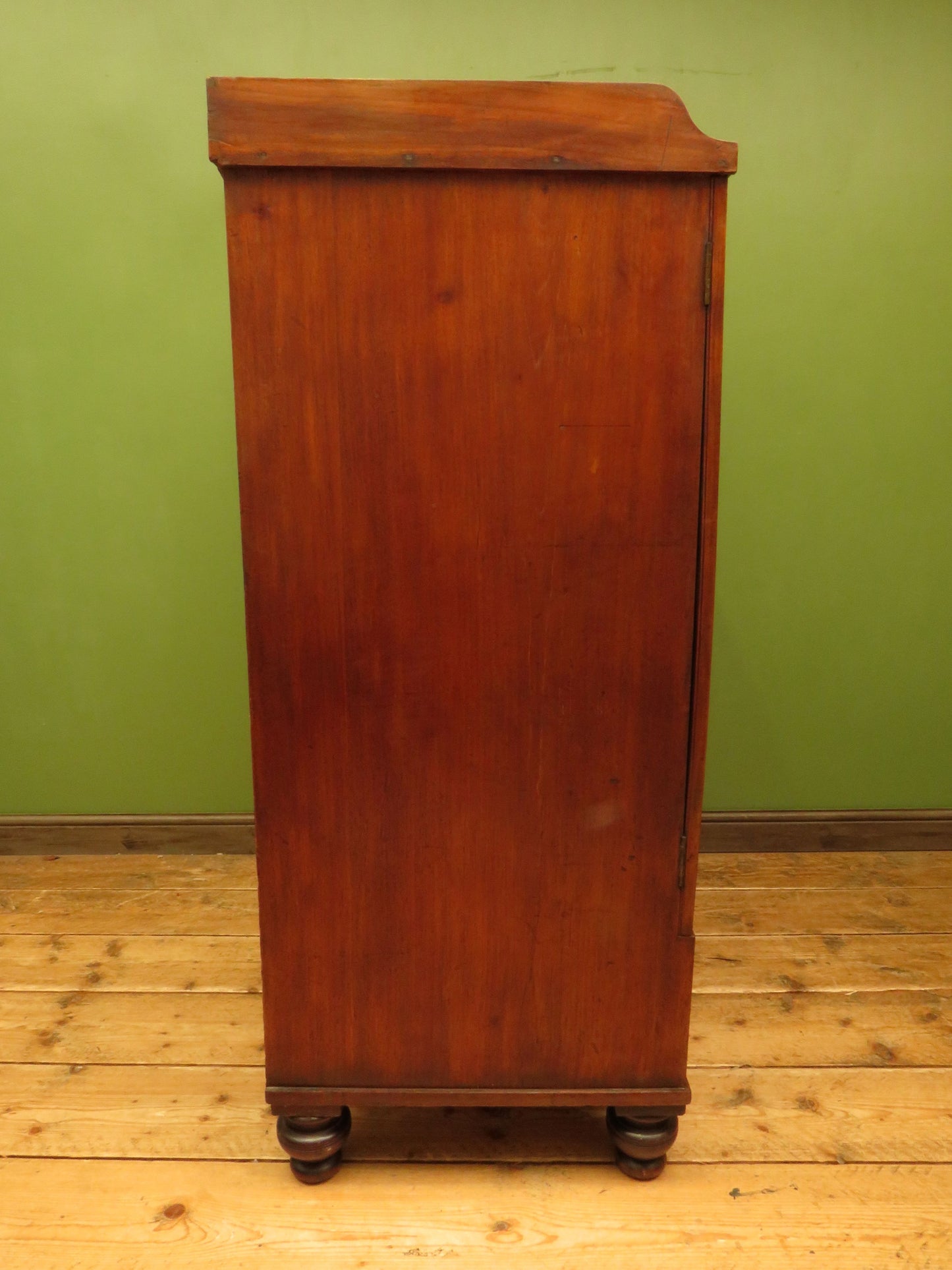 Antique Irish Linen Press Cupboard from Merrion Castle, Dublin