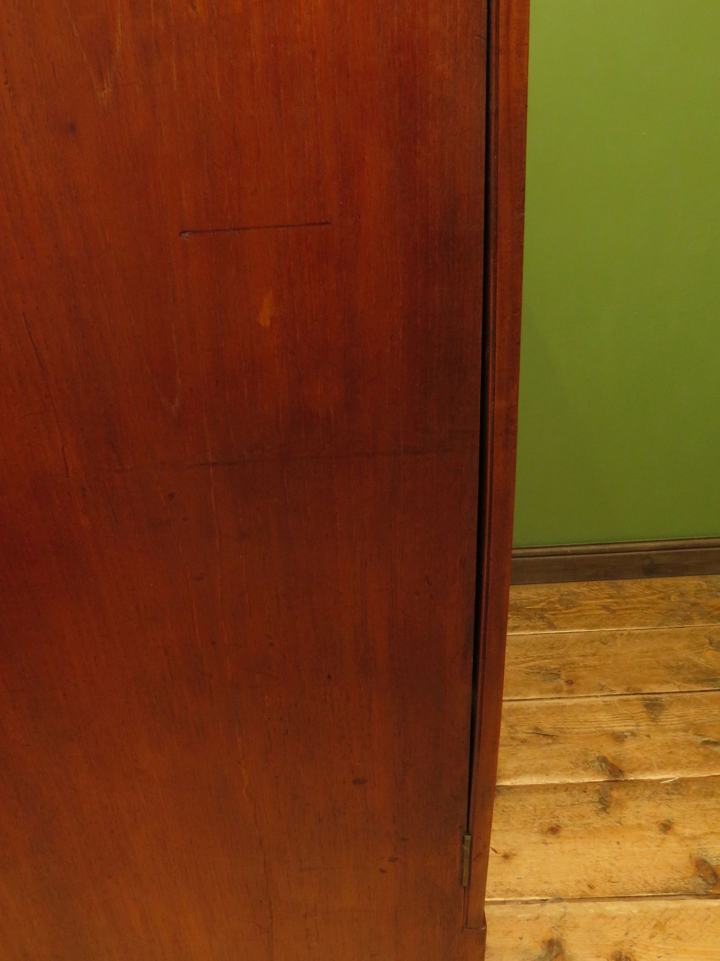 Antique Irish Linen Press Cupboard from Merrion Castle, Dublin