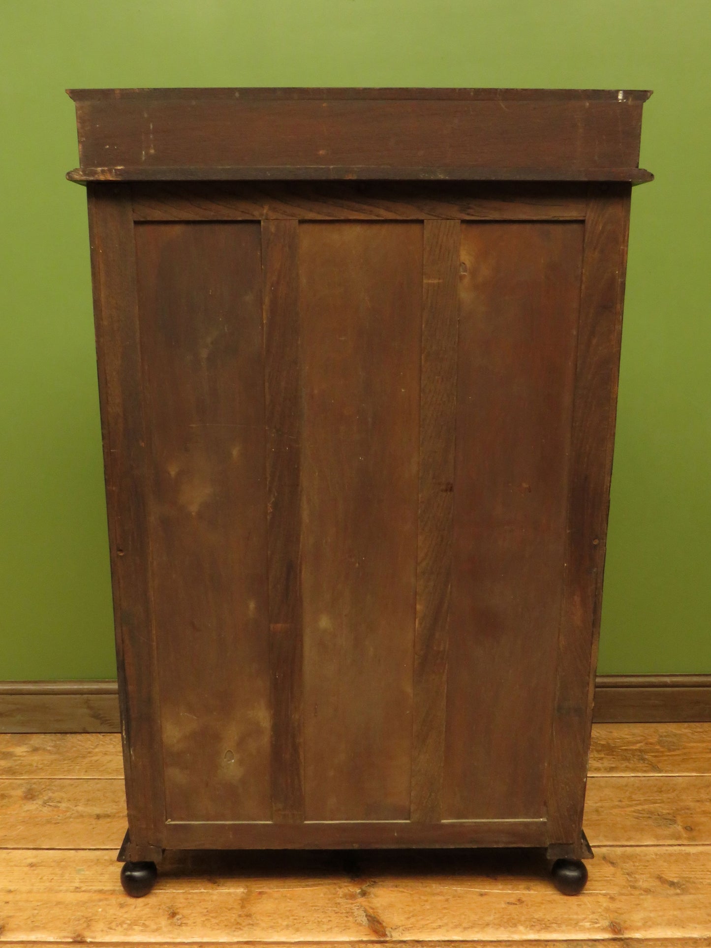 Ebonised Oak Book Shelves