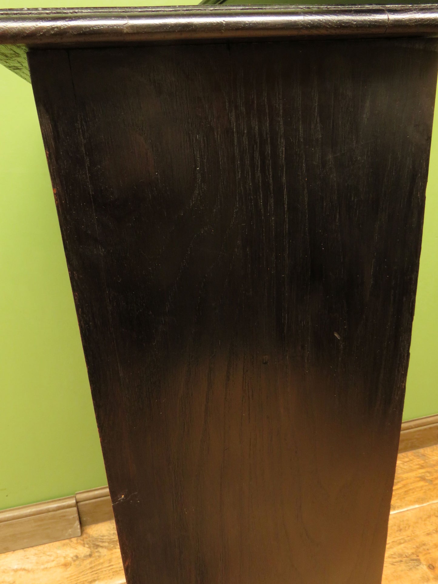 Ebonised Oak Book Shelves