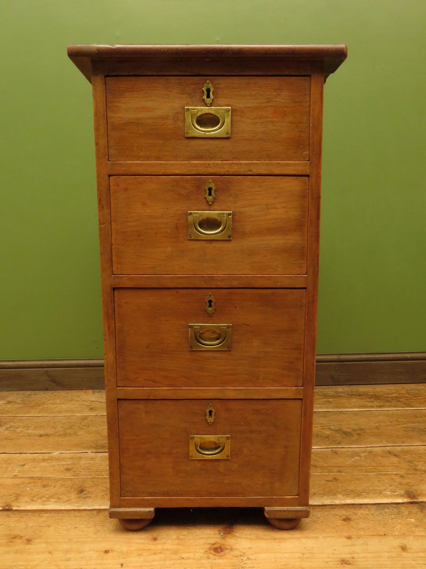 Antique Naval Campaign Chest of Drawers from RMS Speedwell