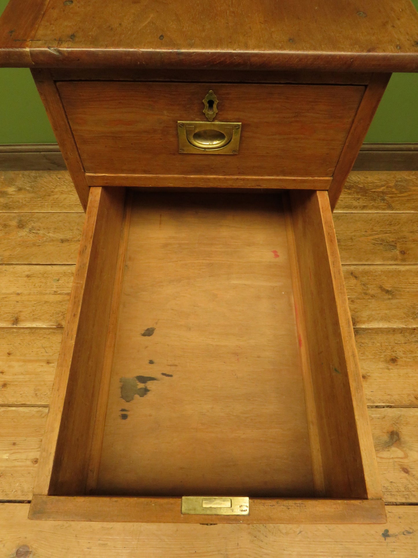 Antique Naval Campaign Chest of Drawers from RMS Speedwell