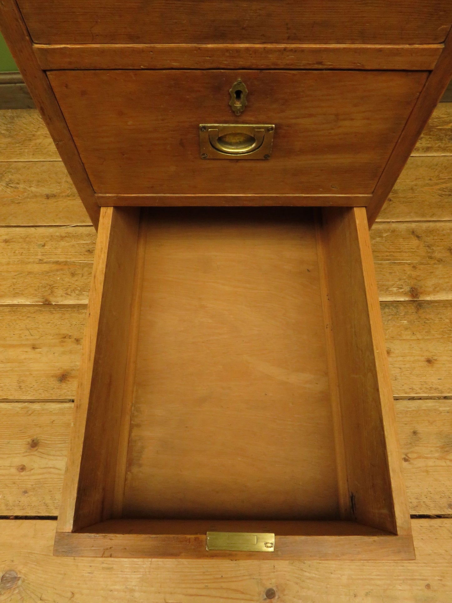 Antique Naval Campaign Chest of Drawers from RMS Speedwell