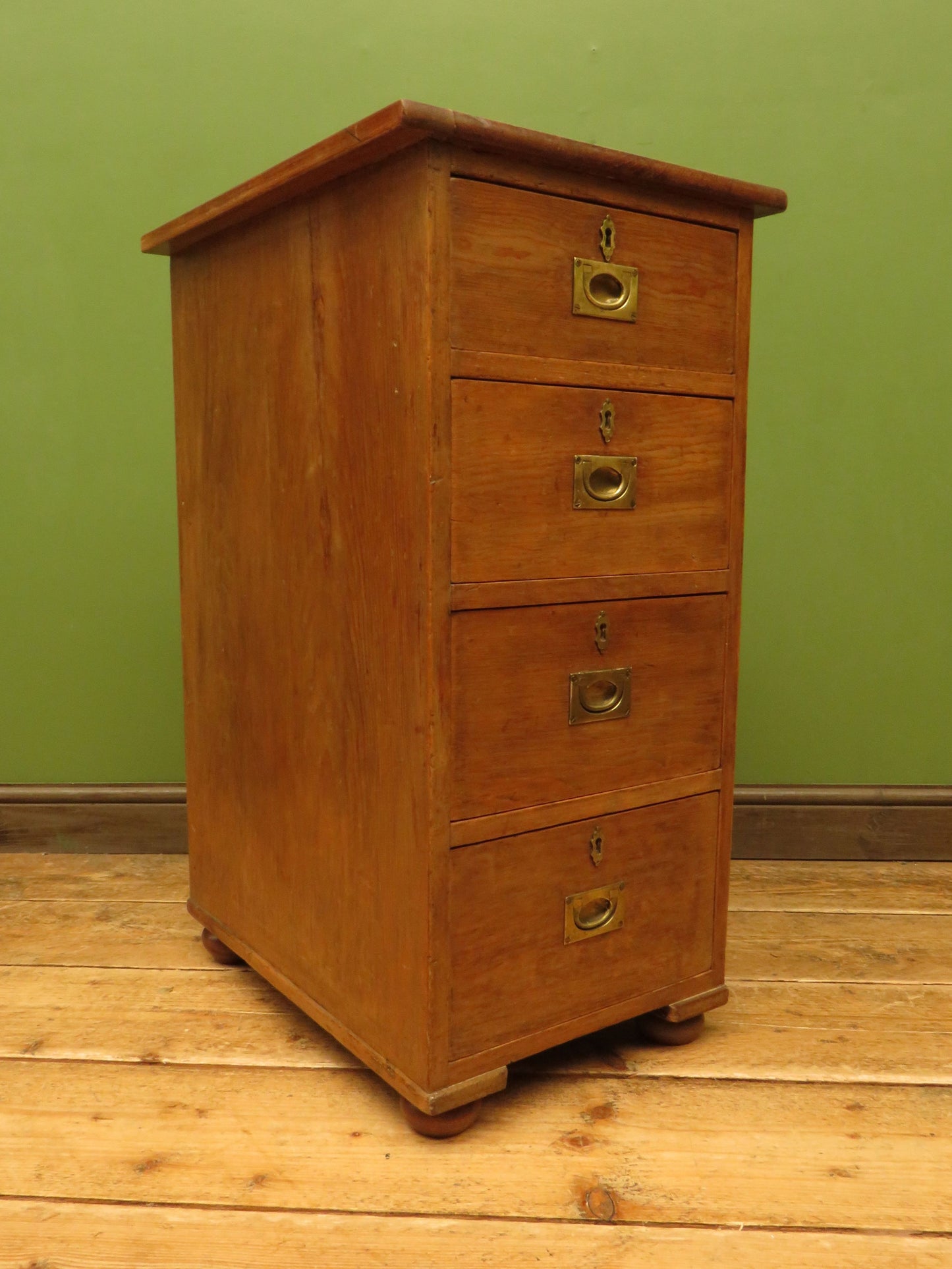 Antique Naval Campaign Chest of Drawers from RMS Speedwell