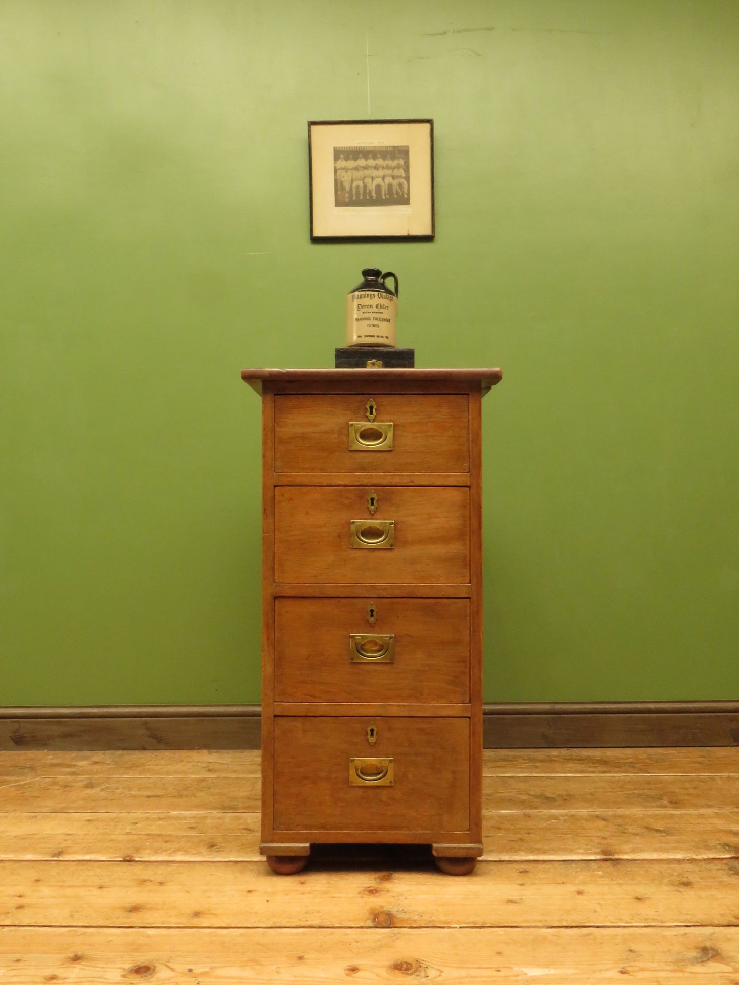Antique Naval Campaign Chest of Drawers from RMS Speedwell