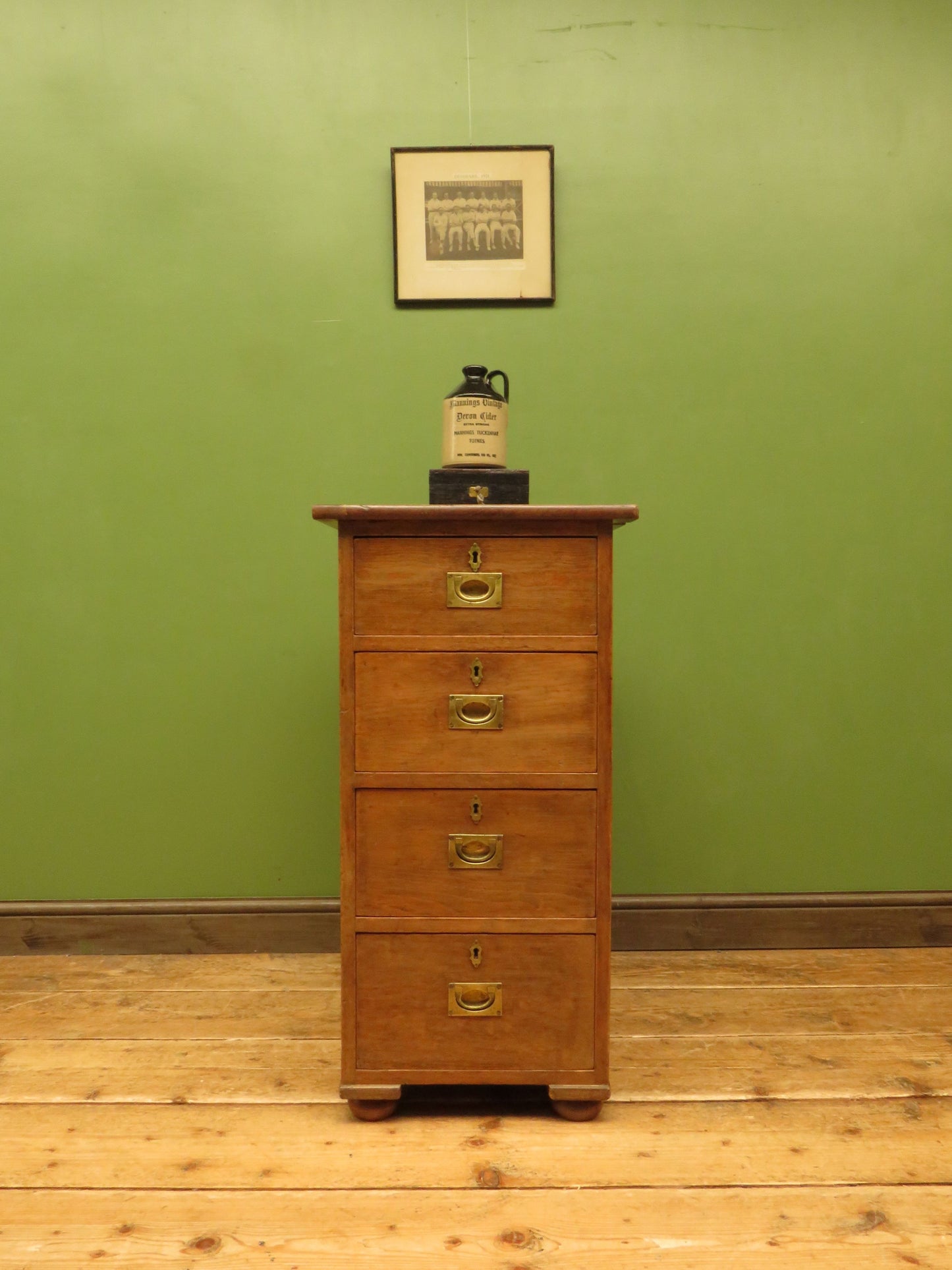 Antique Naval Campaign Chest of Drawers from RMS Speedwell