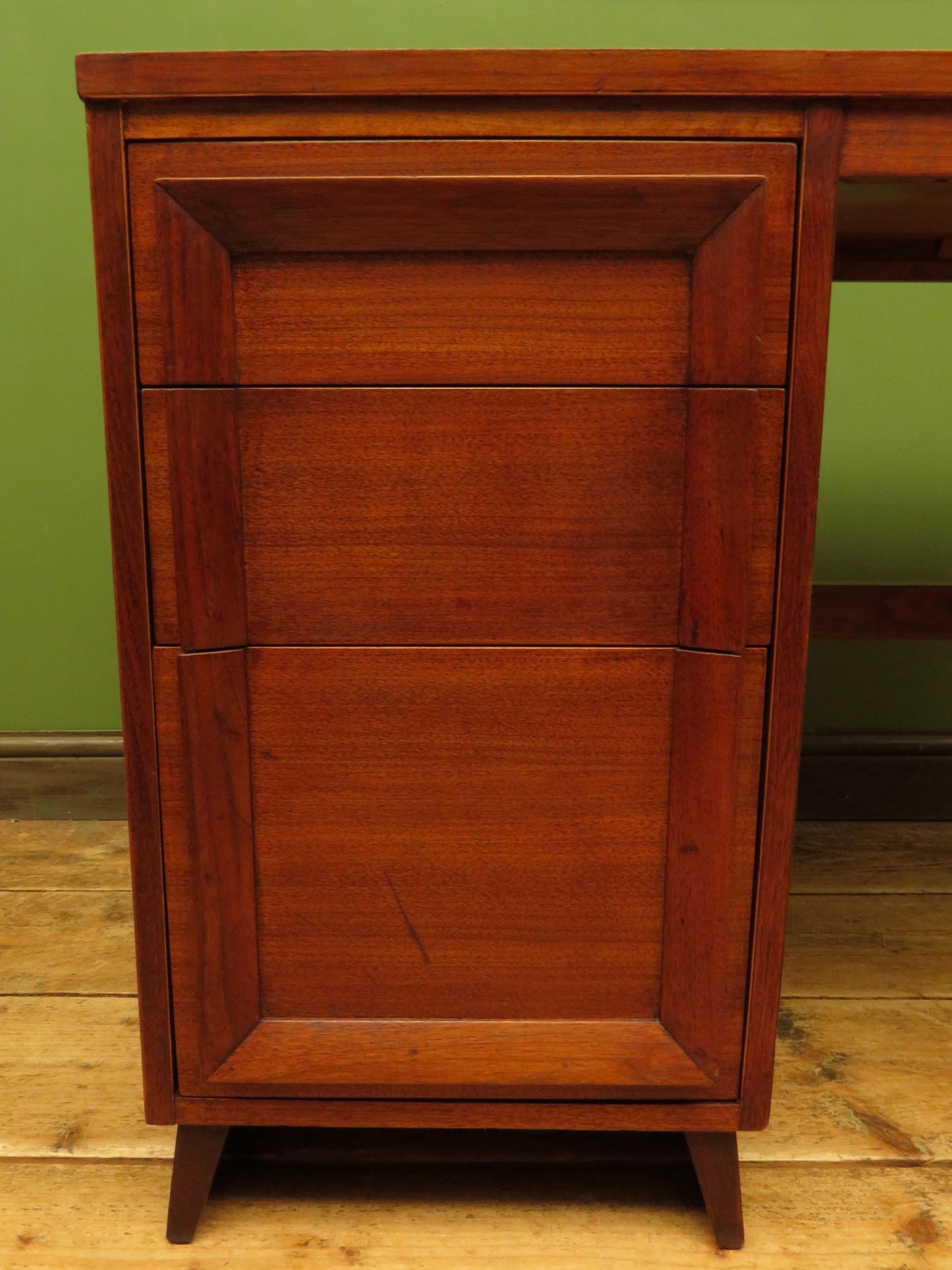 Mid Century Modern Desk by H.L.Hubbell of Michigan