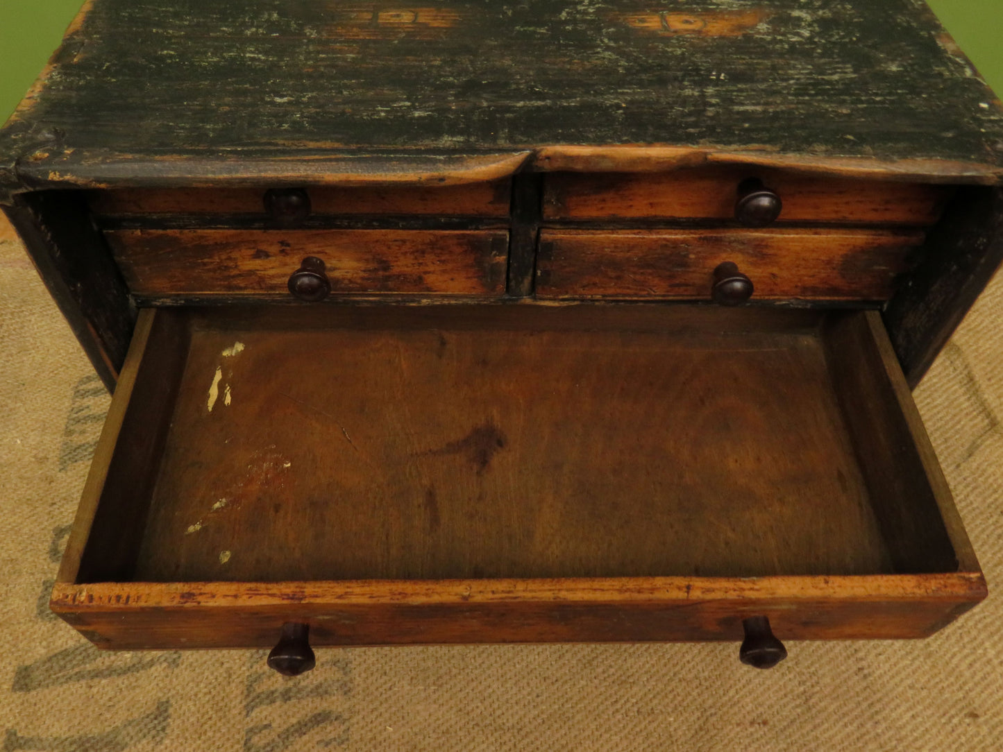 Rustic Engineers Chest tool drawers