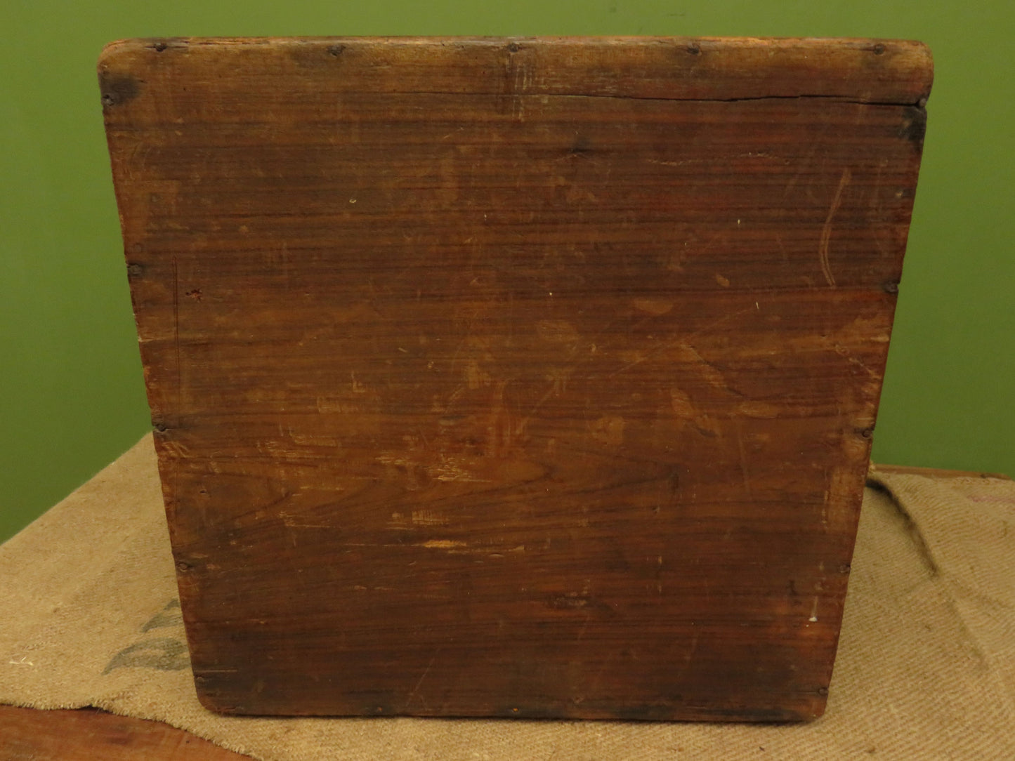 Large Antique Table top Collectors Chest of 8 drawers