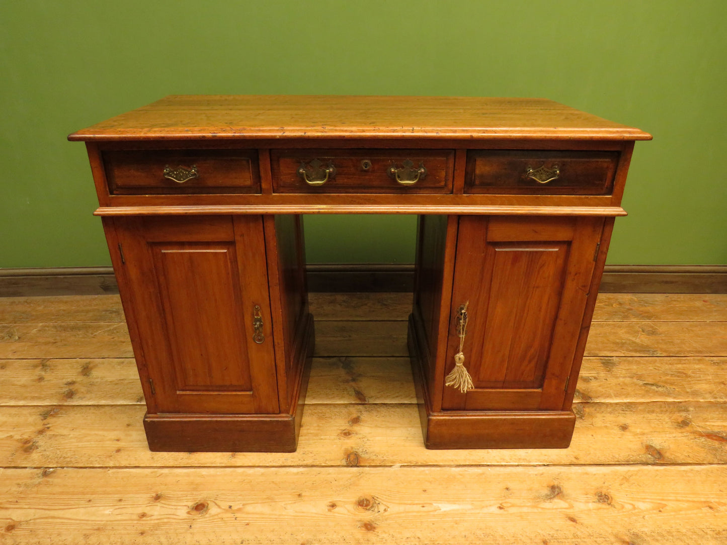 Characterful Antique Sea Captains Desk in three parts