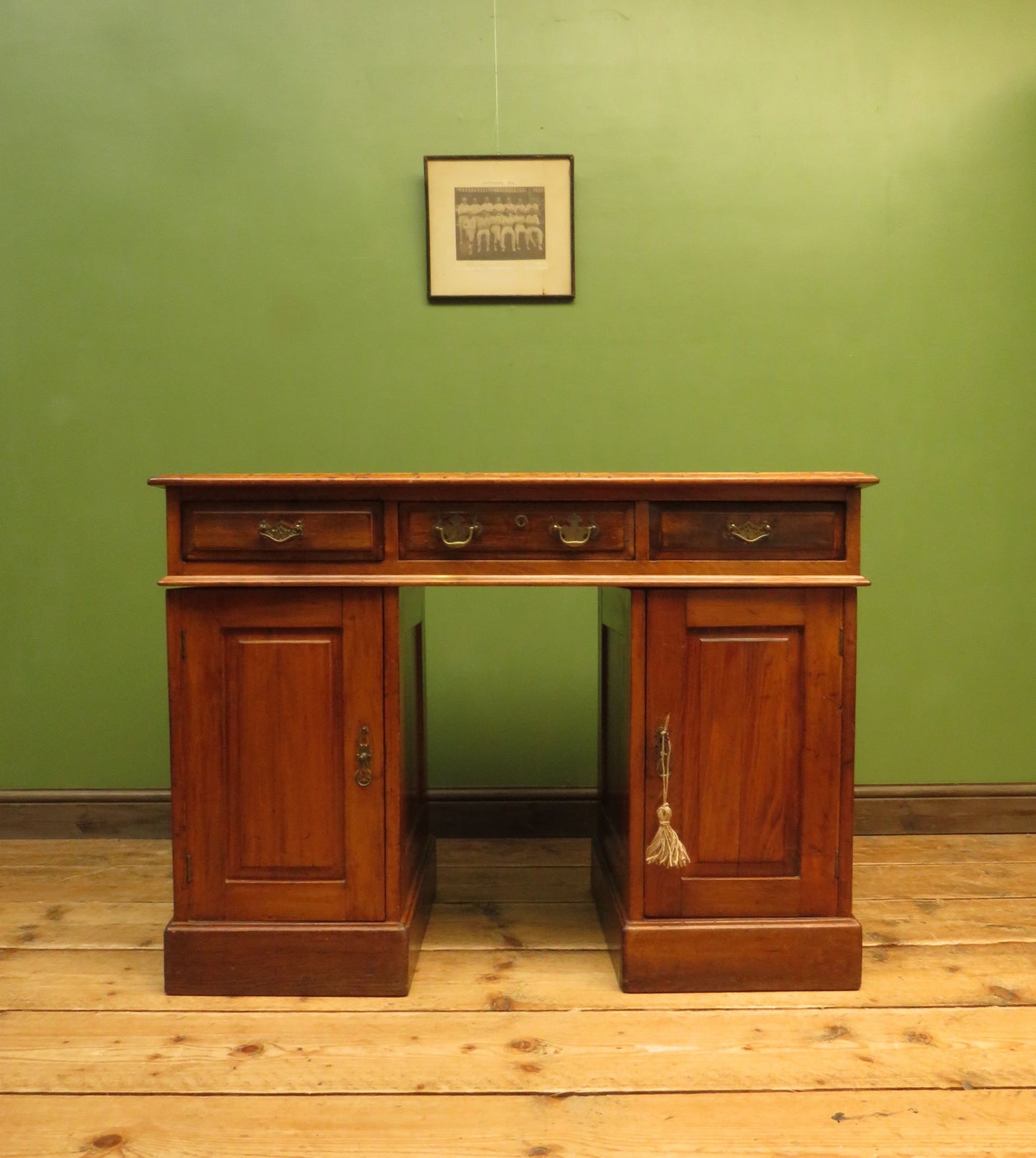 Characterful Antique Sea Captains Desk in three parts