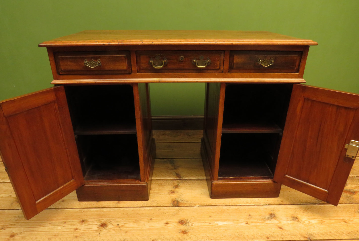 Characterful Antique Sea Captains Desk in three parts