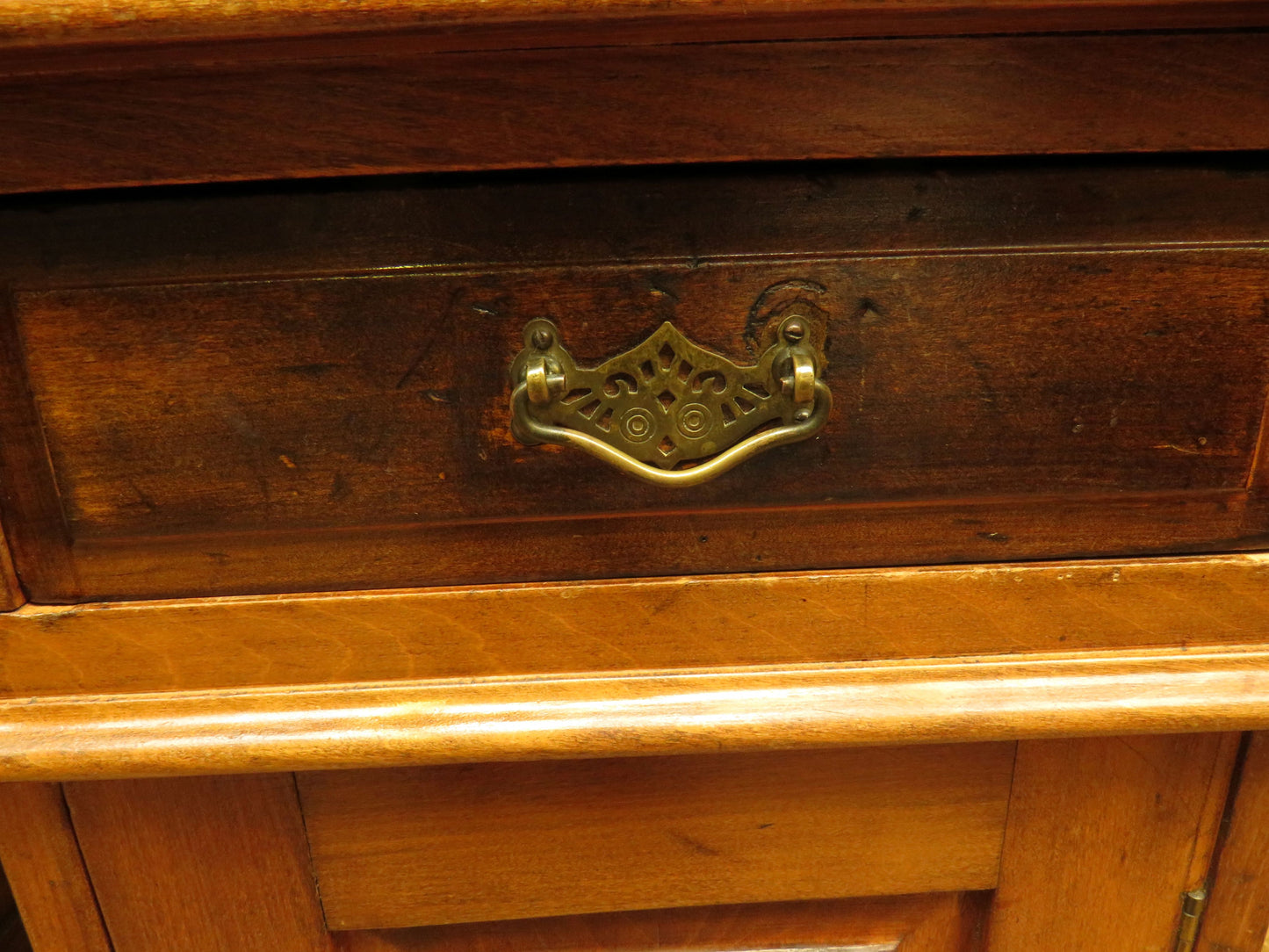 Characterful Antique Sea Captains Desk in three parts