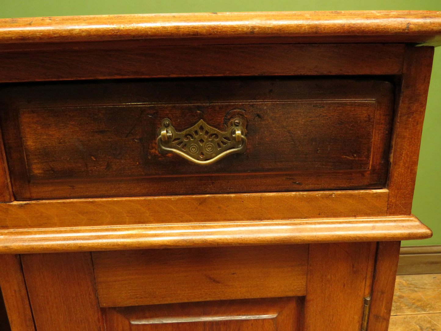 Characterful Antique Sea Captains Desk in three parts