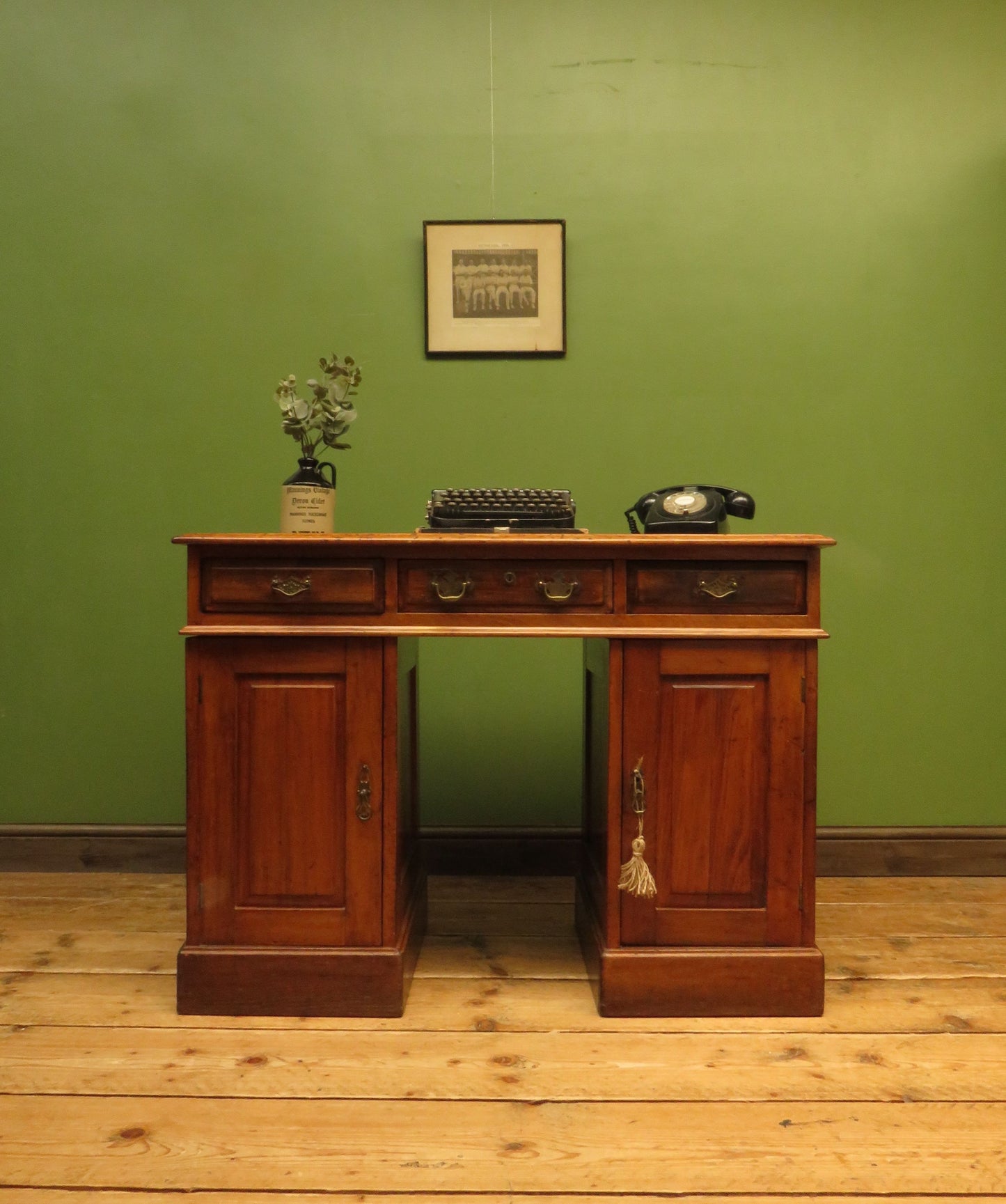 Characterful Antique Sea Captains Desk in three parts