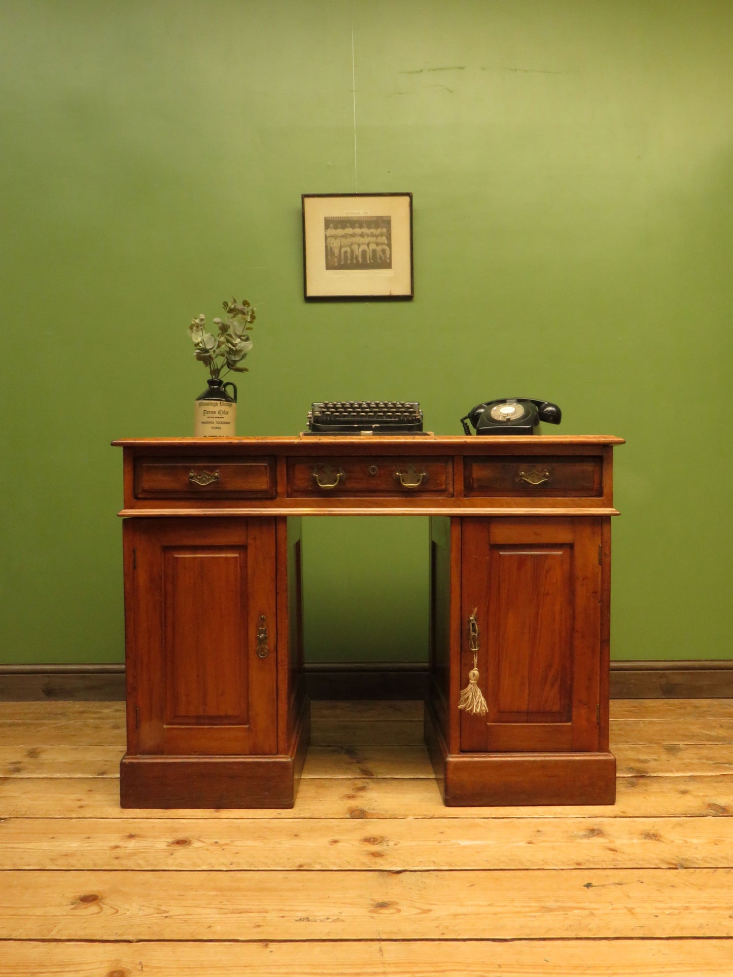 Characterful Antique Sea Captains Desk in three parts