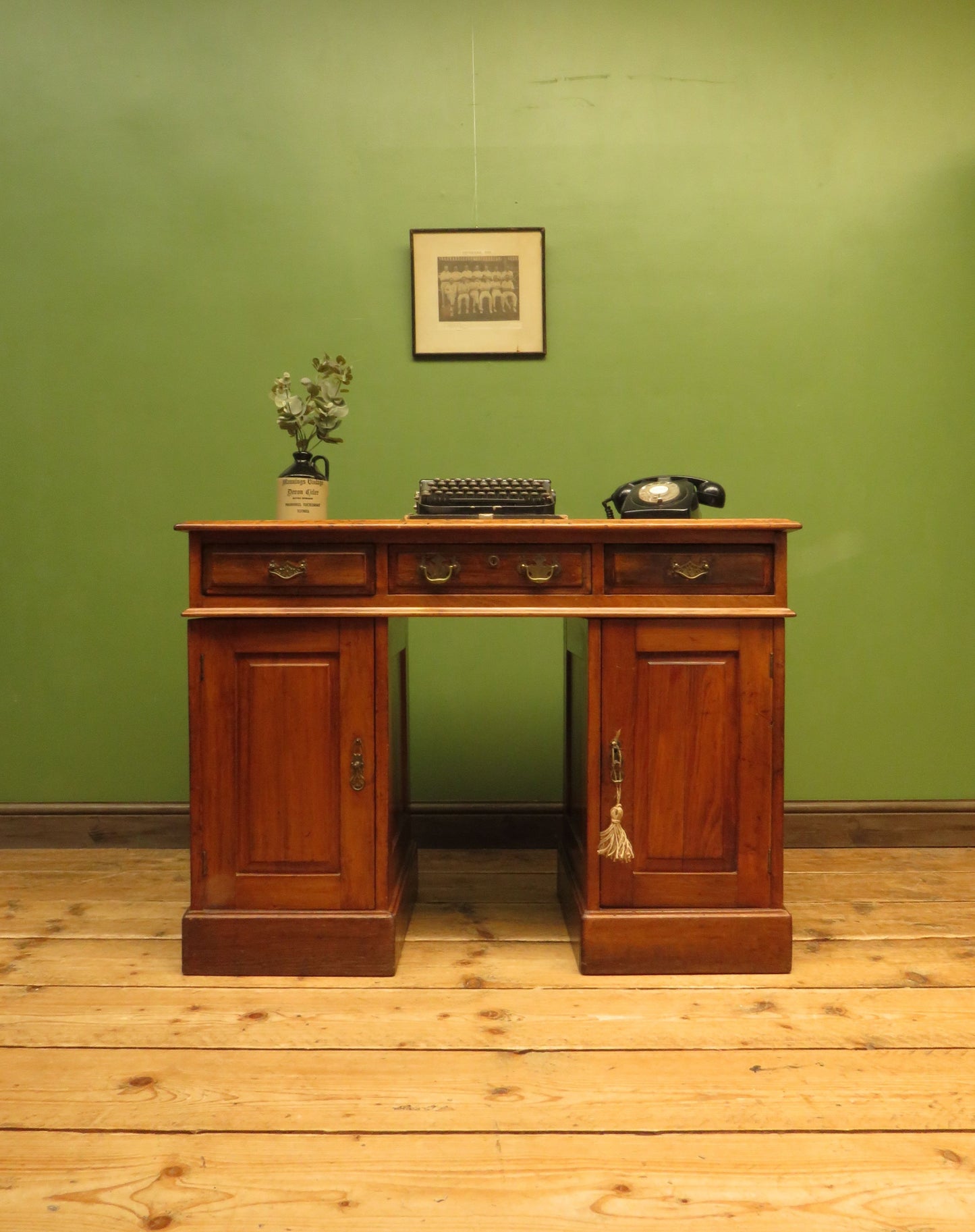 Characterful Antique Sea Captains Desk in three parts
