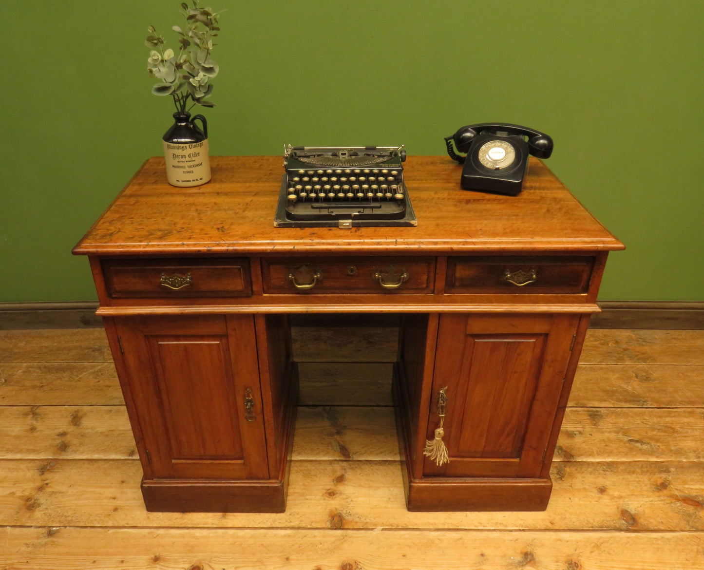 Characterful Antique Sea Captains Desk in three parts