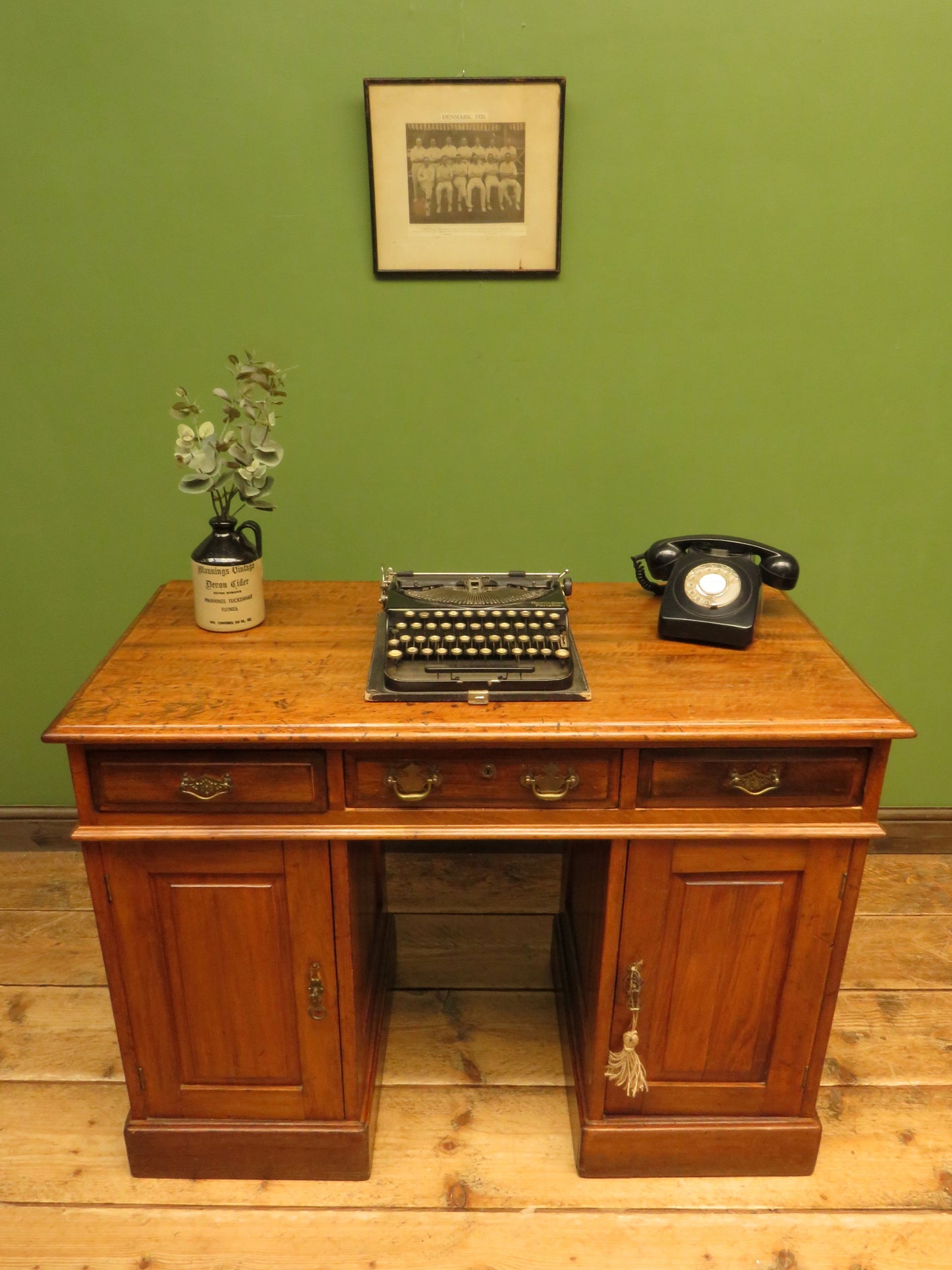 Characterful Antique Sea Captains Desk in three parts
