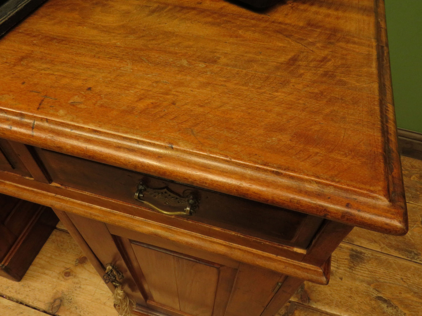 Characterful Antique Sea Captains Desk in three parts
