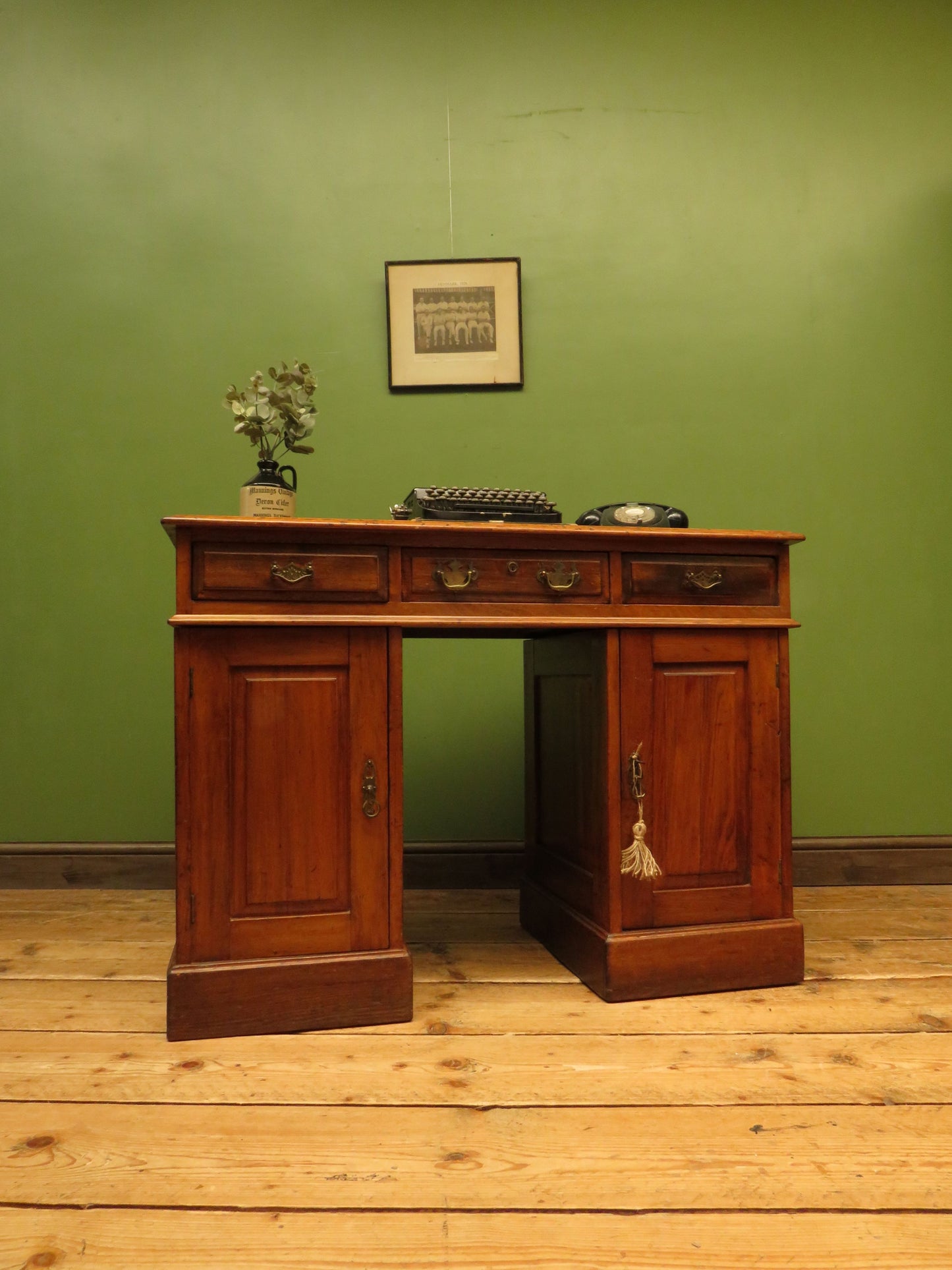 Characterful Antique Sea Captains Desk in three parts