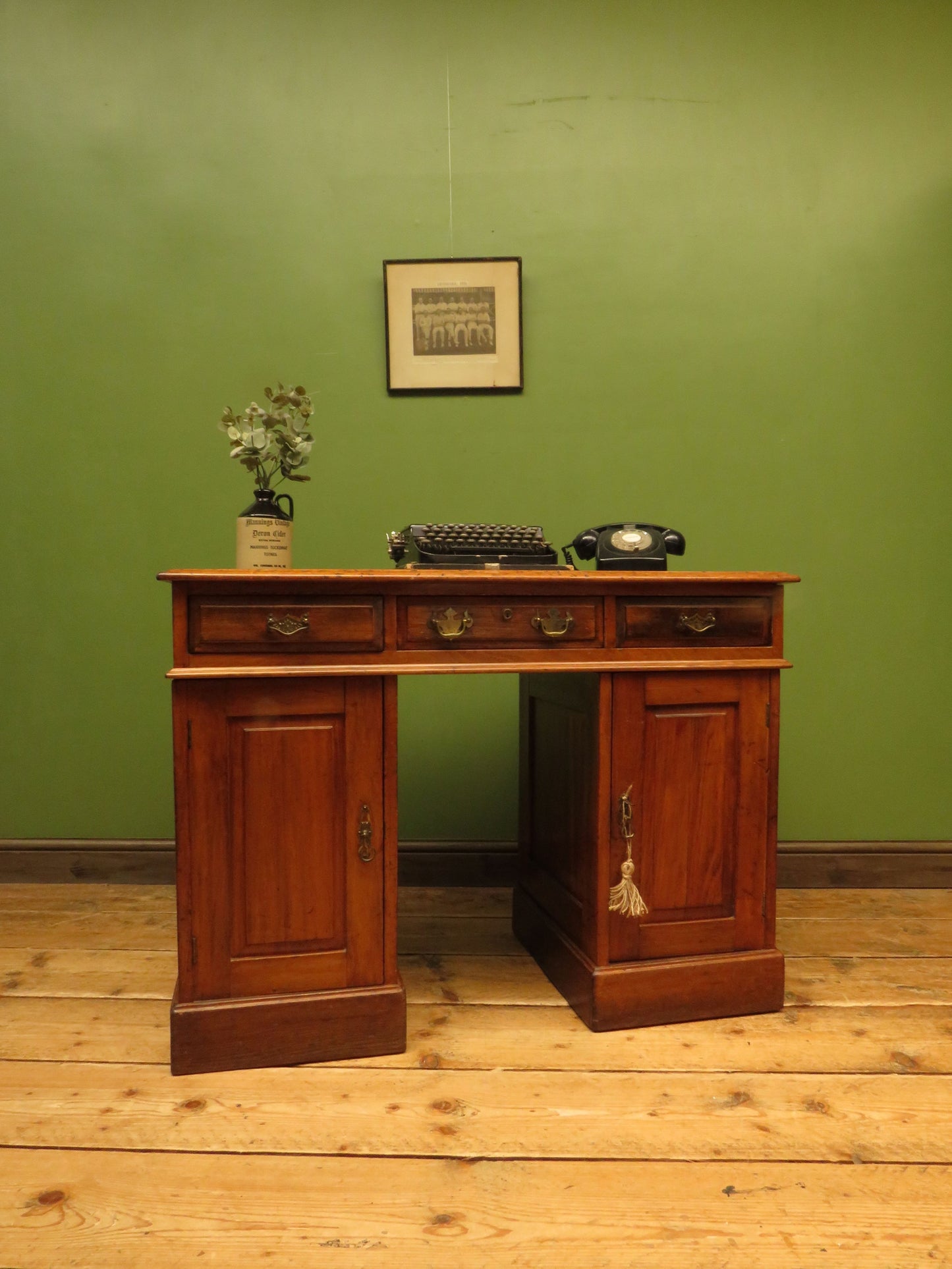 Characterful Antique Sea Captains Desk in three parts