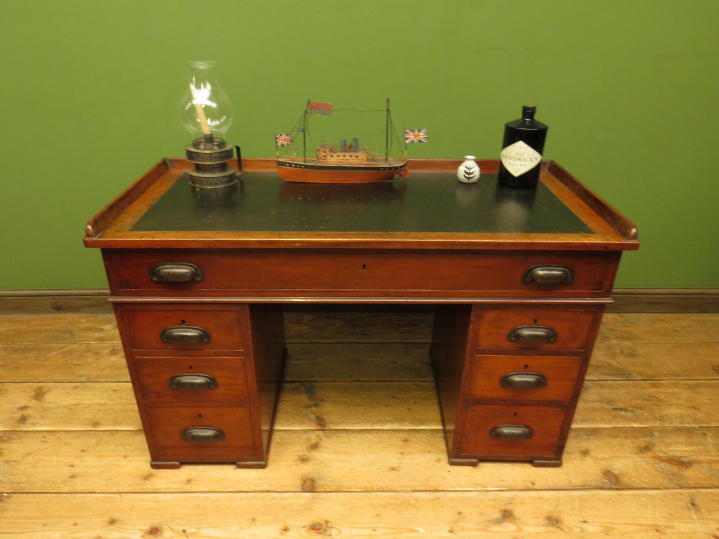 Antique Ships Desk in three parts