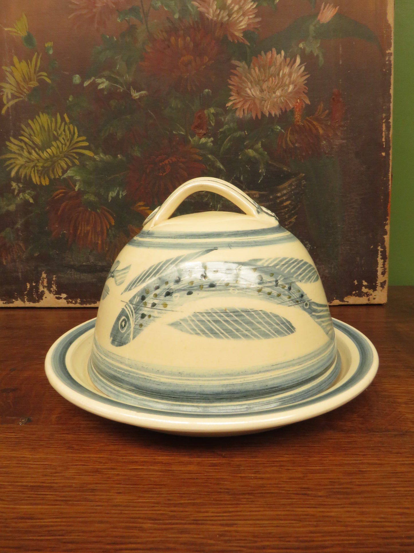 Bredon Pottery Cheese Dish with Domed Top