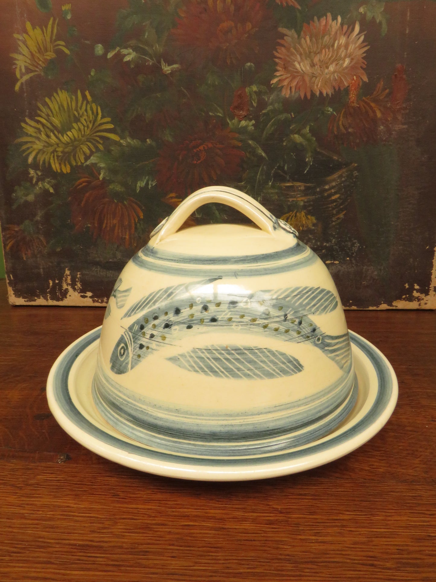 Bredon Pottery Cheese Dish with Domed Top