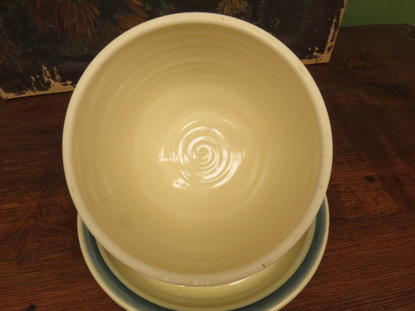 Bredon Pottery Cheese Dish with Domed Top