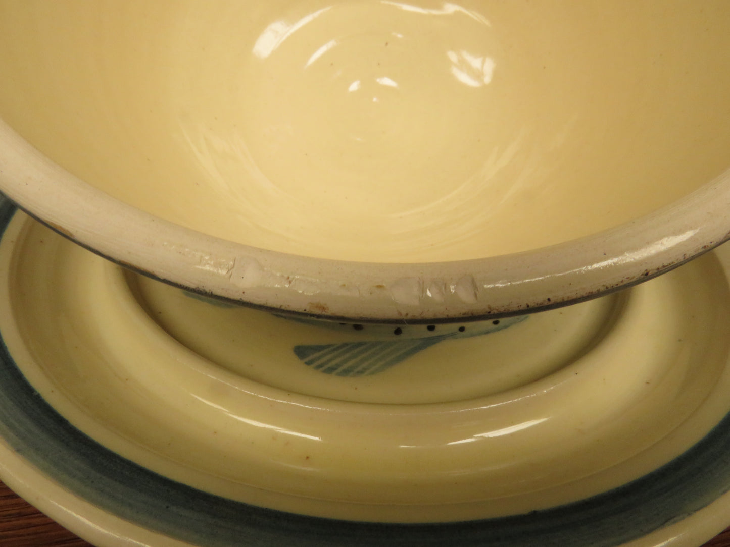 Bredon Pottery Cheese Dish with Domed Top